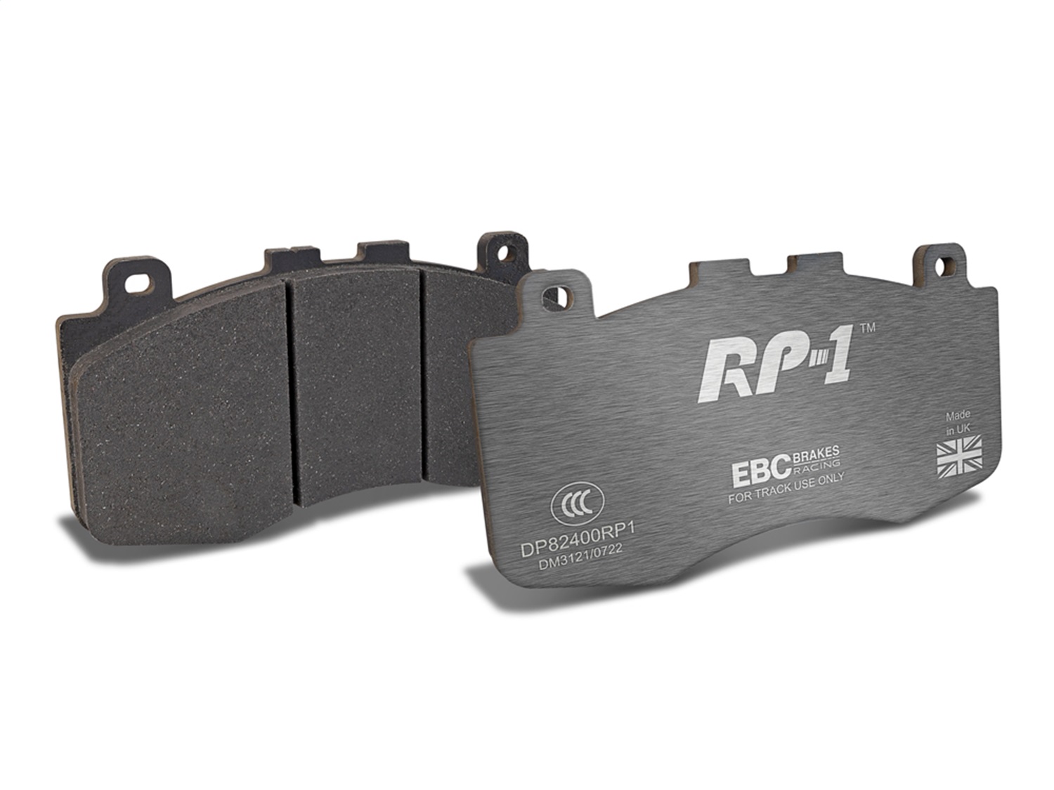 EBC DP82400RP1 - Racing 2018+ Jeep Grand Cherokee Trackhawk 6.2L S/C RP-1 Race Front Brake Pads