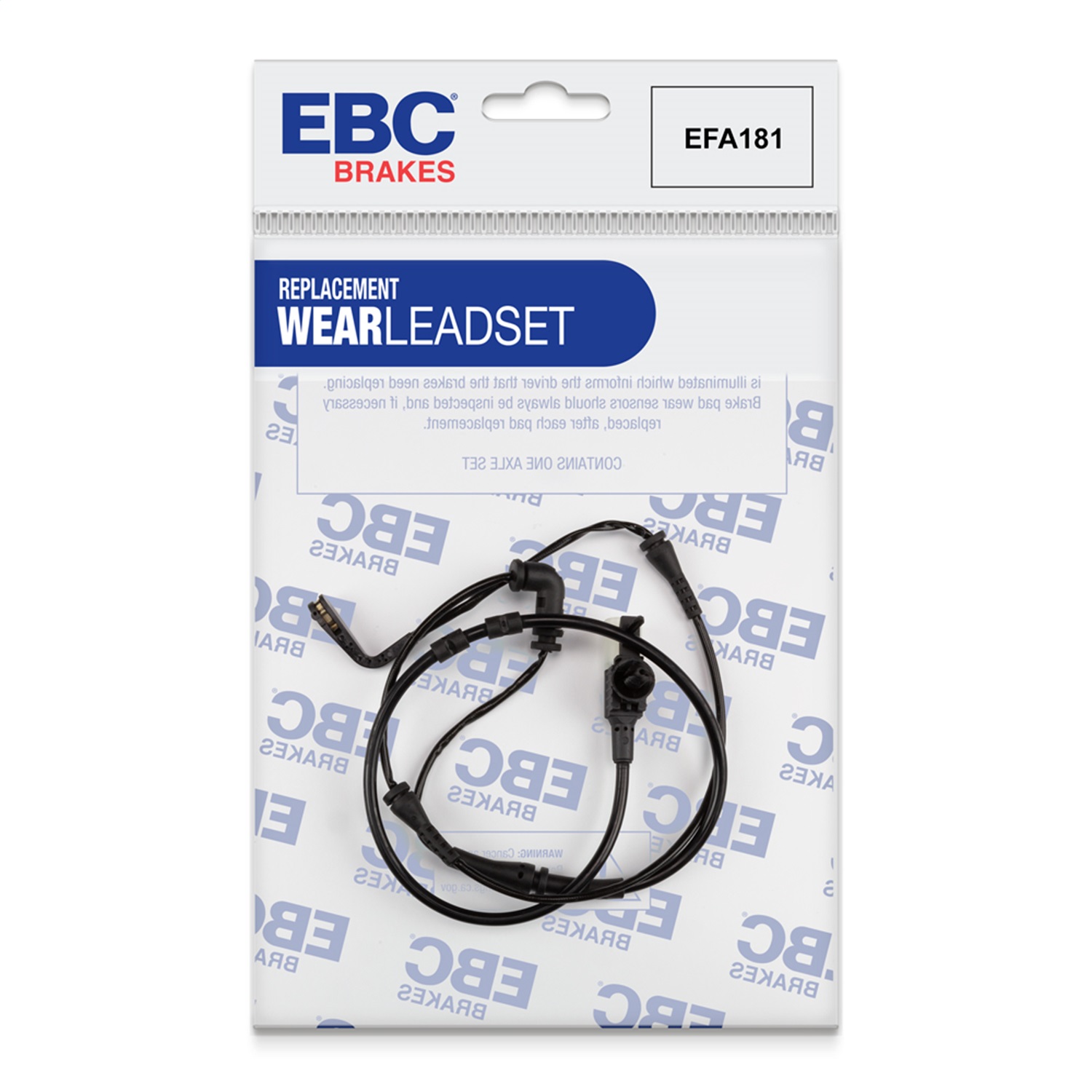 EBC EFA181 - 2015+ Land Rover Discovery Sport 2.0L Turbo Front Wear Leads EBC EFA181 - 2015+ Land Rover Discovery Sport 2.0L Turbo Front Wear Leads