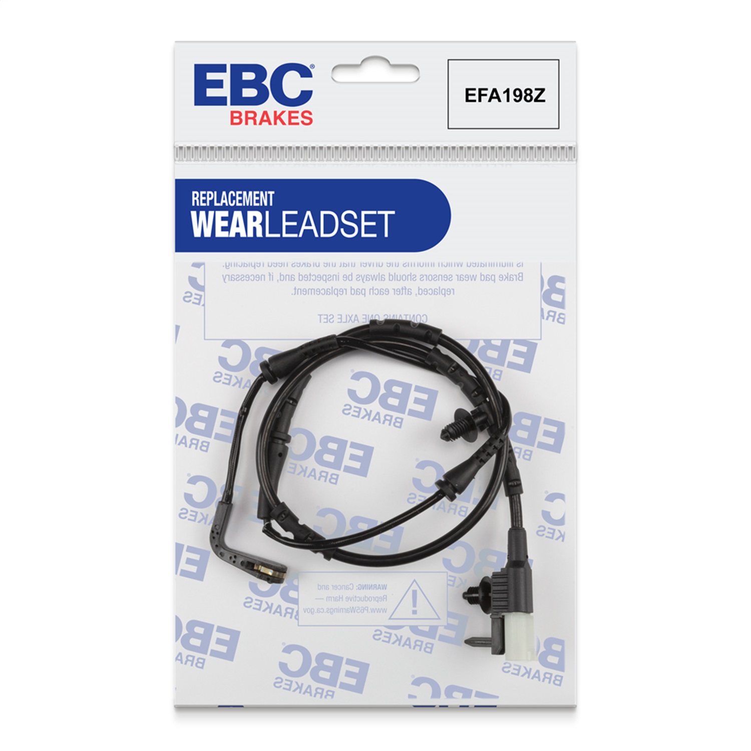 EBC EFA198 - 2016+ Jaguar XE Rear Wear Leads