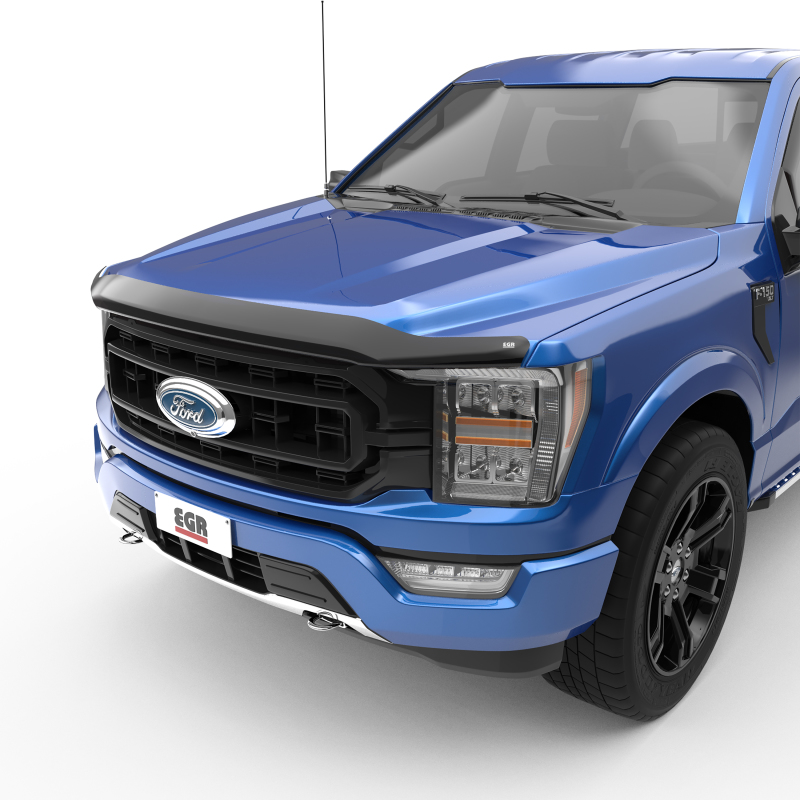 EGR 303581 - 2021+ Ford F150 Superguard Hood Shield - Smoke ()