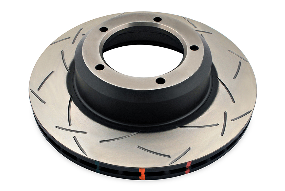 DBA DBA4086S - 94-97 Land Rover Defender 90 Front 4000 Series Slotted Rotor