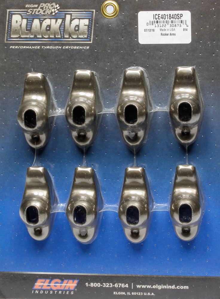 Elgin ICE401840SP - SBC Rocker Arms (8pk) 1.6 Ratio 7/16 Stud Elgin ICE401840SP - SBC Rocker Arms (8pk) 1.6 Ratio 7/16 Stud