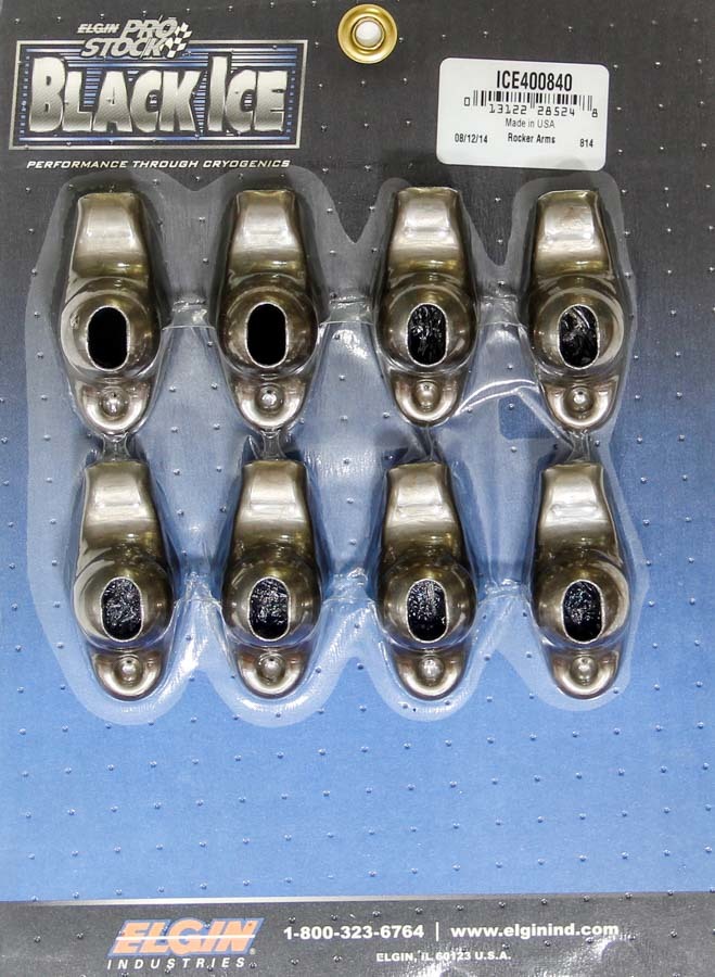 Elgin ICE400840 - SBC Rocker Arms (8pk) 1.5 Ratio 3/8 Stud