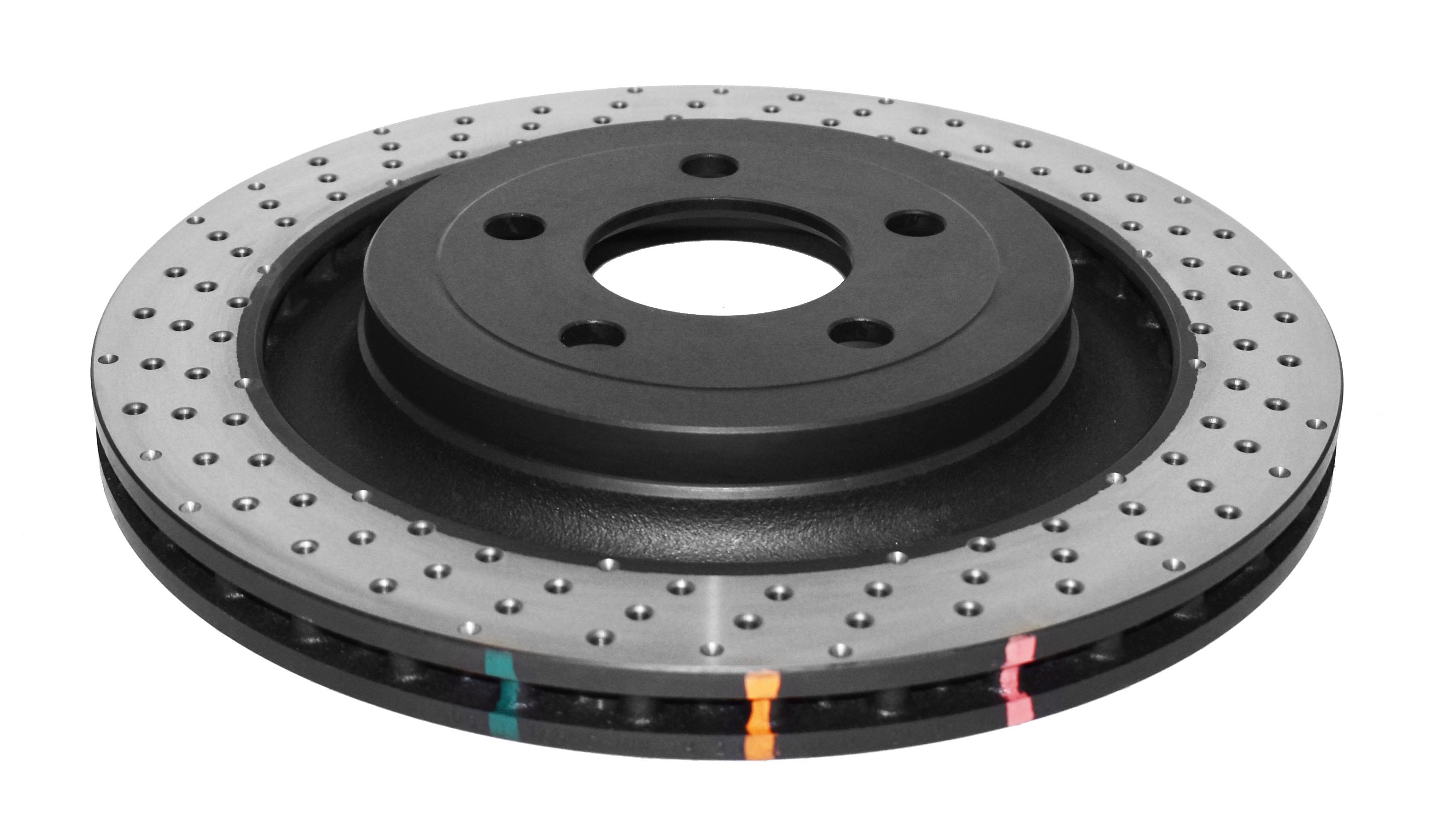 DBA DBA42165XD - 15-20 Ford Mustang GT (w/Performance Package) Rear 4000 Series Drilled Rotor