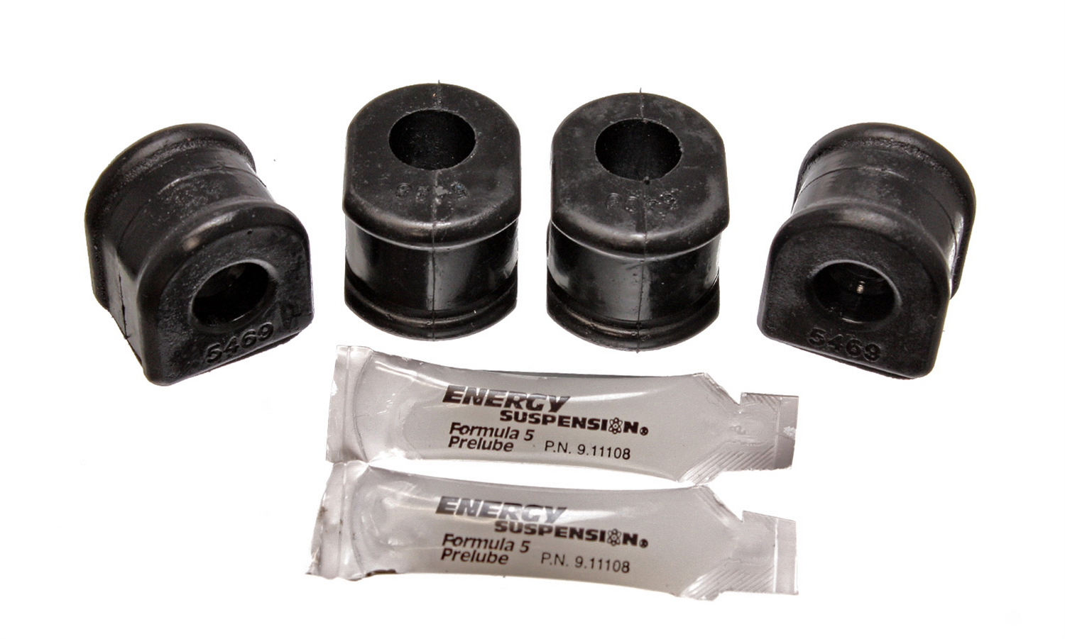 Energy Suspension 15.5103G - Vw 17Mm Frt S/B Set W/End Lnks - Black