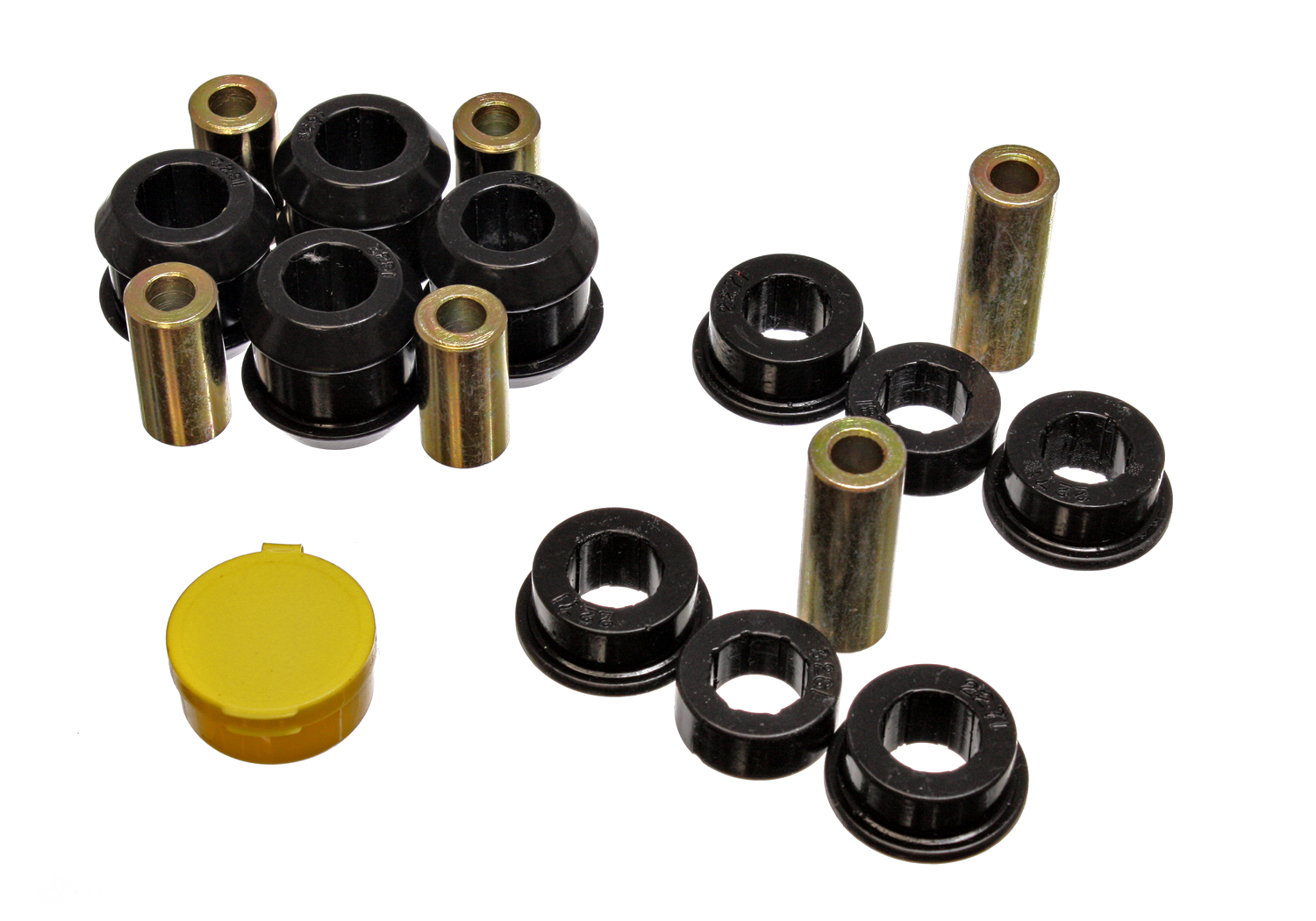 Energy Suspension 16.3108G - 90-93 Acura Integra Black Front Control Arm Bushing Set Energy Suspension 16.3108G - 90-93 Acura Integra Black Front Control Arm Bushing Set