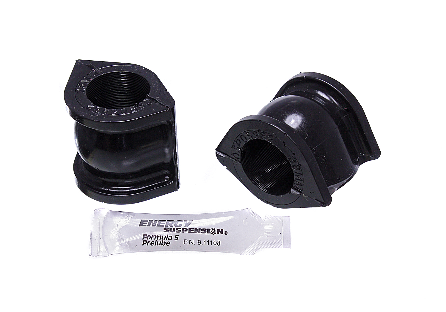 Energy Suspension 16.5146G - 06-11 Honda Civic SI 28mm Front Sway Bar Bushing Set - Black