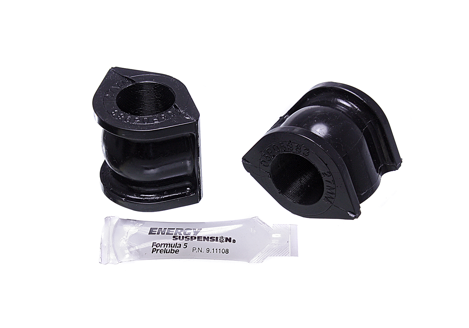 Energy Suspension 16.5148G - 06-11 Honda Civic Si 27mm Front Sway Bar Bushings - Black Energy Suspension 16.5148G - 06-11 Honda Civic Si 27mm Front Sway Bar Bushings - Black