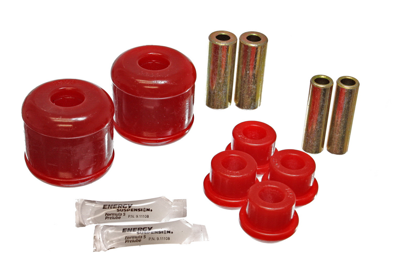 Energy Suspension 16.7105R - 02-01 Honda Prelude Red Rear Trailing Arm Bushing Set Energy Suspension 16.7105R - 02-01 Honda Prelude Red Rear Trailing Arm Bushing Set