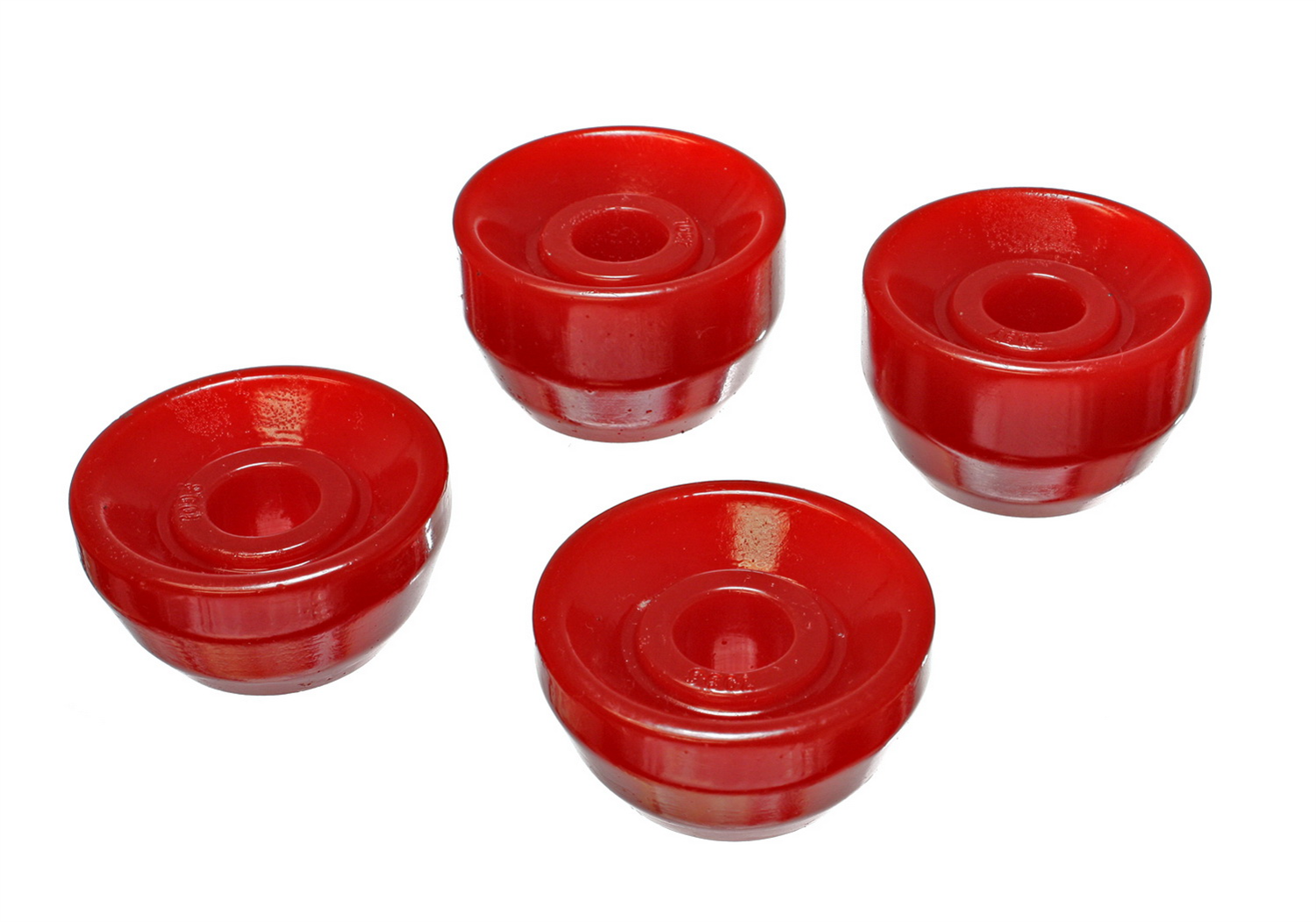 Energy Suspension 16.7103R - 90-97 Honda Accord/Odyssey / 92-96 Honda Prelude Red Front Strut Rod Bushing Set