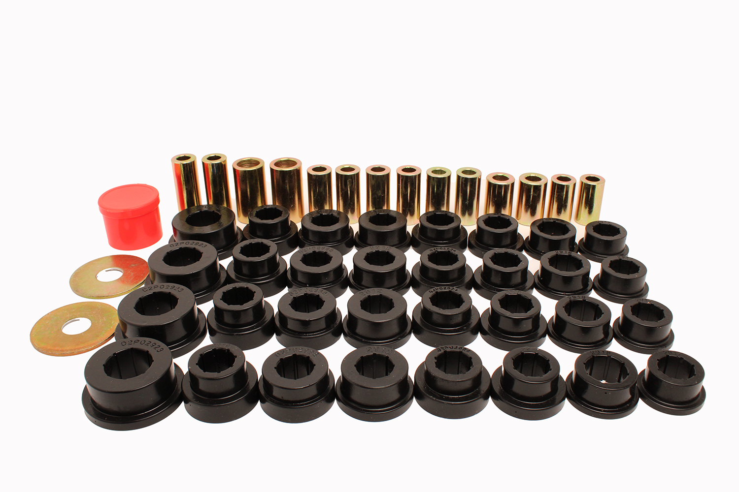 Energy Suspension 19.3103G - Subaru 08-12 Impreza/08-14 WRX Black Rear Control Arm Bushing Set
