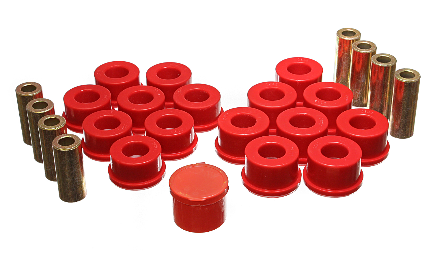 Energy Suspension 2.3109R - Control Arm Bushings - Rear - Red Energy Suspension 2.3109R - Control Arm Bushings - Rear - Red