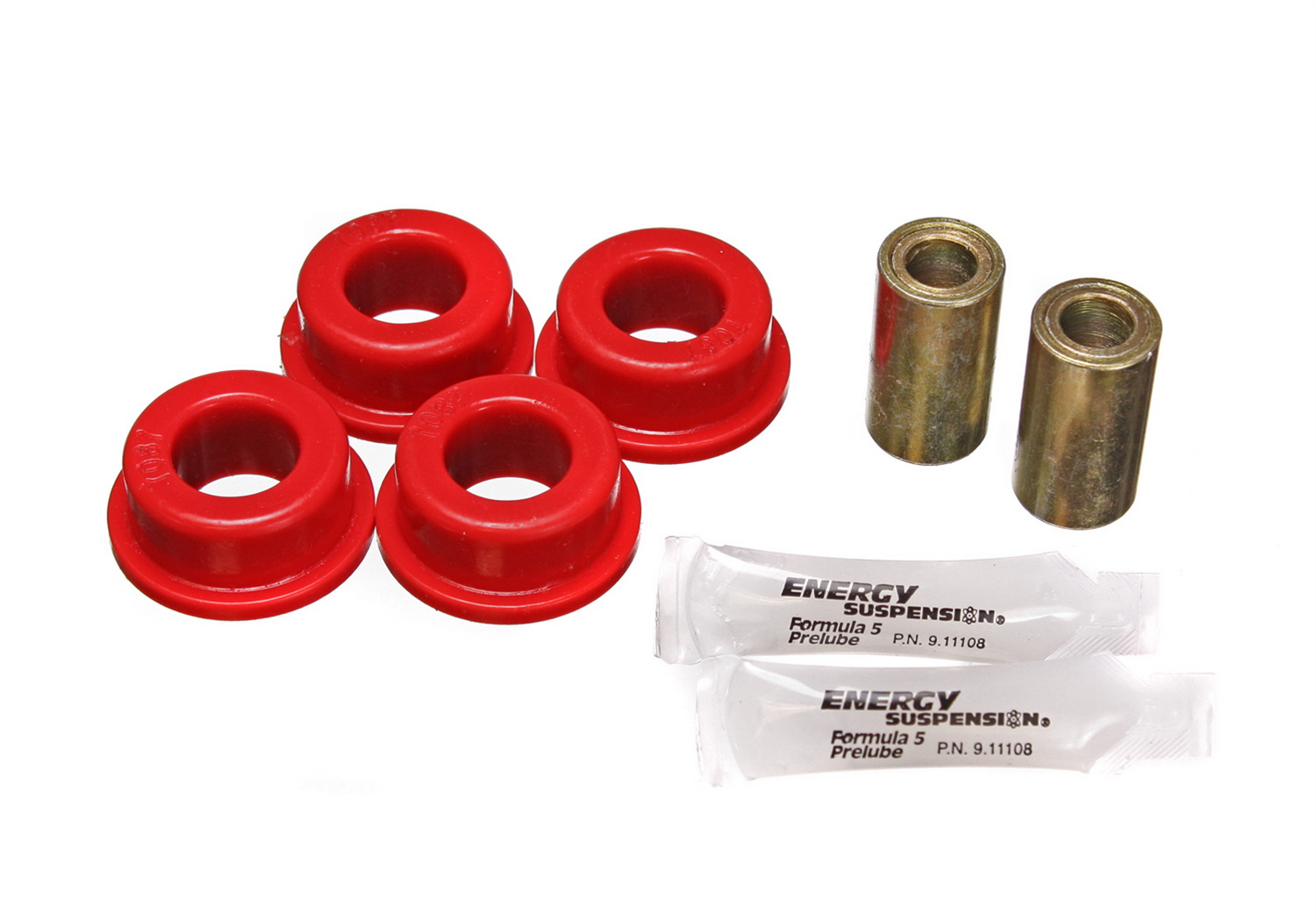 Energy Suspension 2.7103R - 93-98 Jeep Grand Cherokee Red Rear Track Arm Bushing Set