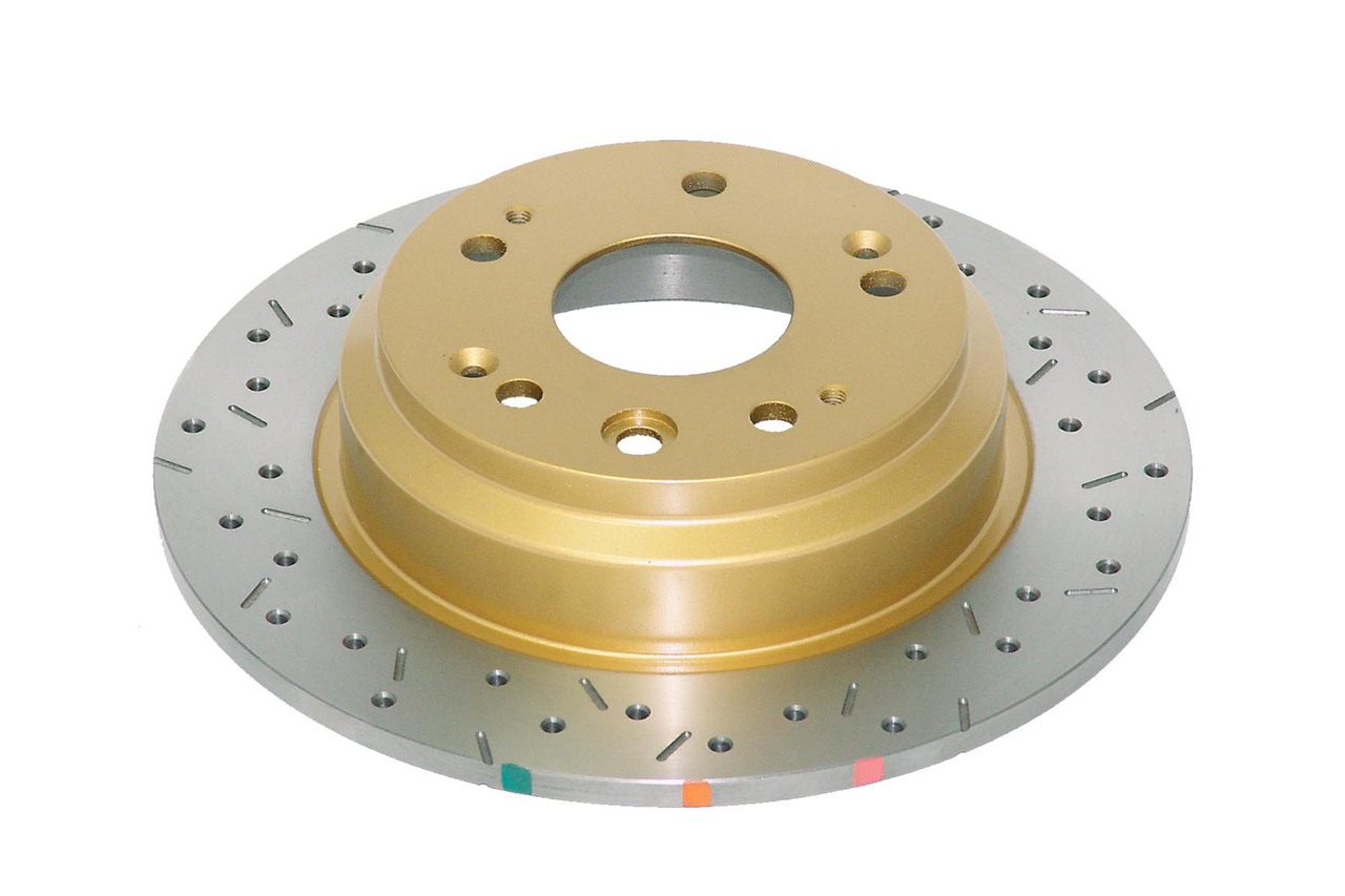 DBA DBA42503XS - Rear 4000 Series XS Gold Brake Rotor