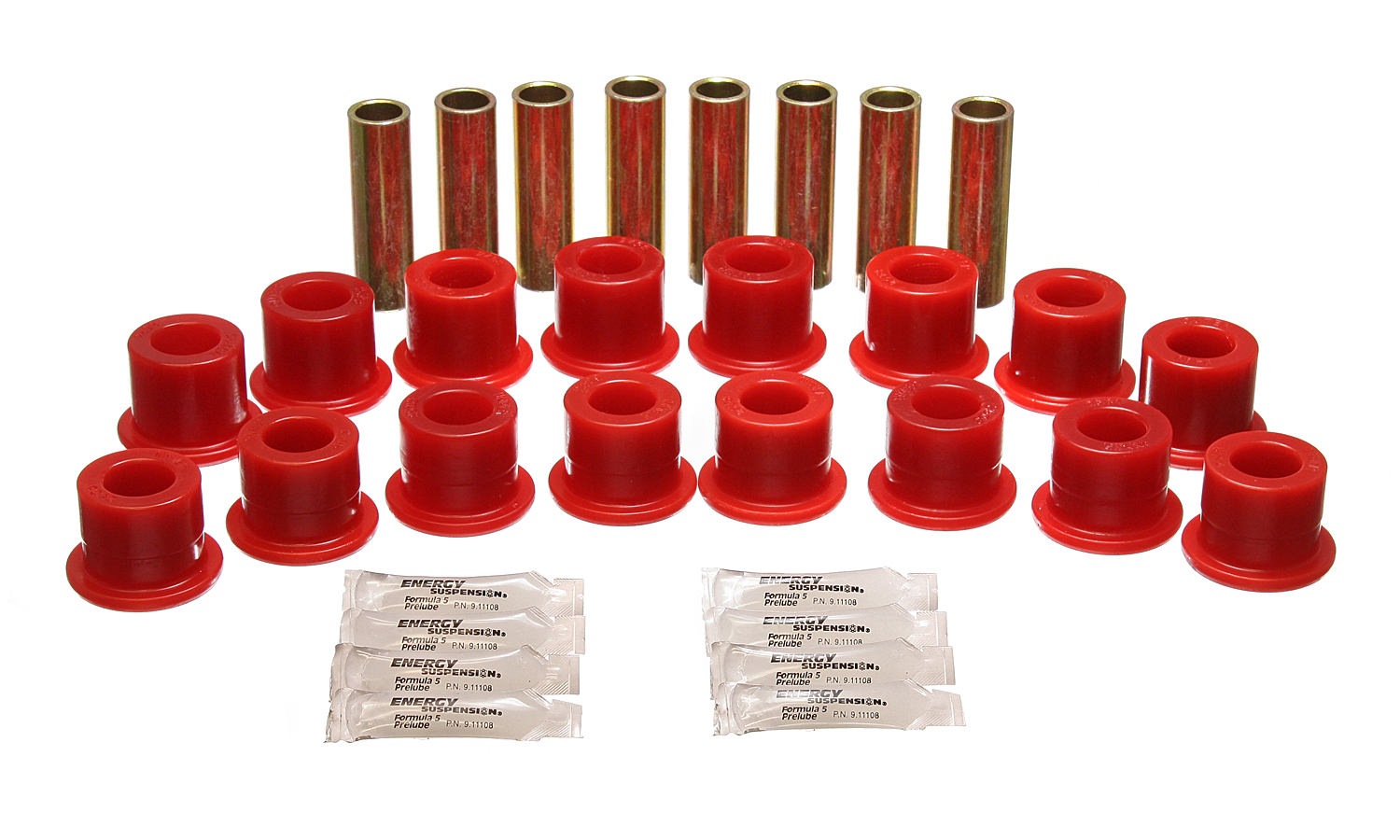 Energy Suspension 3.3189R - 94-06 Hummer H1 Red Front & Rear End Control Arm Bushing Set Energy Suspension 3.3189R - 94-06 Hummer H1 Red Front & Rear End Control Arm Bushing Set