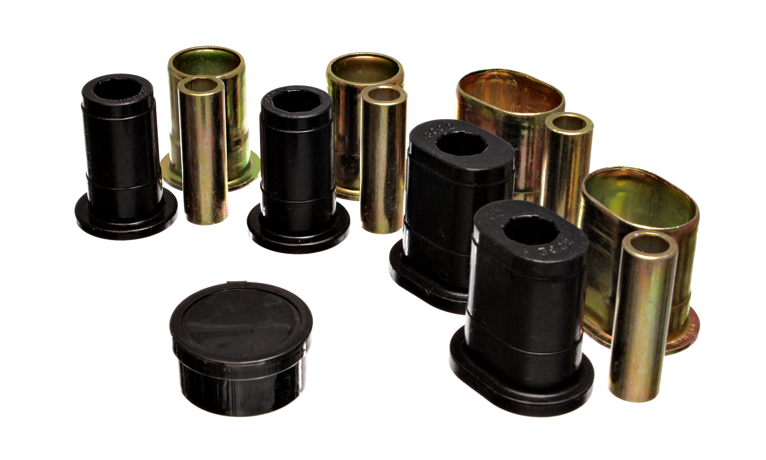 Energy Suspension 3.3168G - Universal Black Control Arm Bushing Set - LOWERS ONLY Energy Suspension 3.3168G - Universal Black Control Arm Bushing Set - LOWERS ONLY