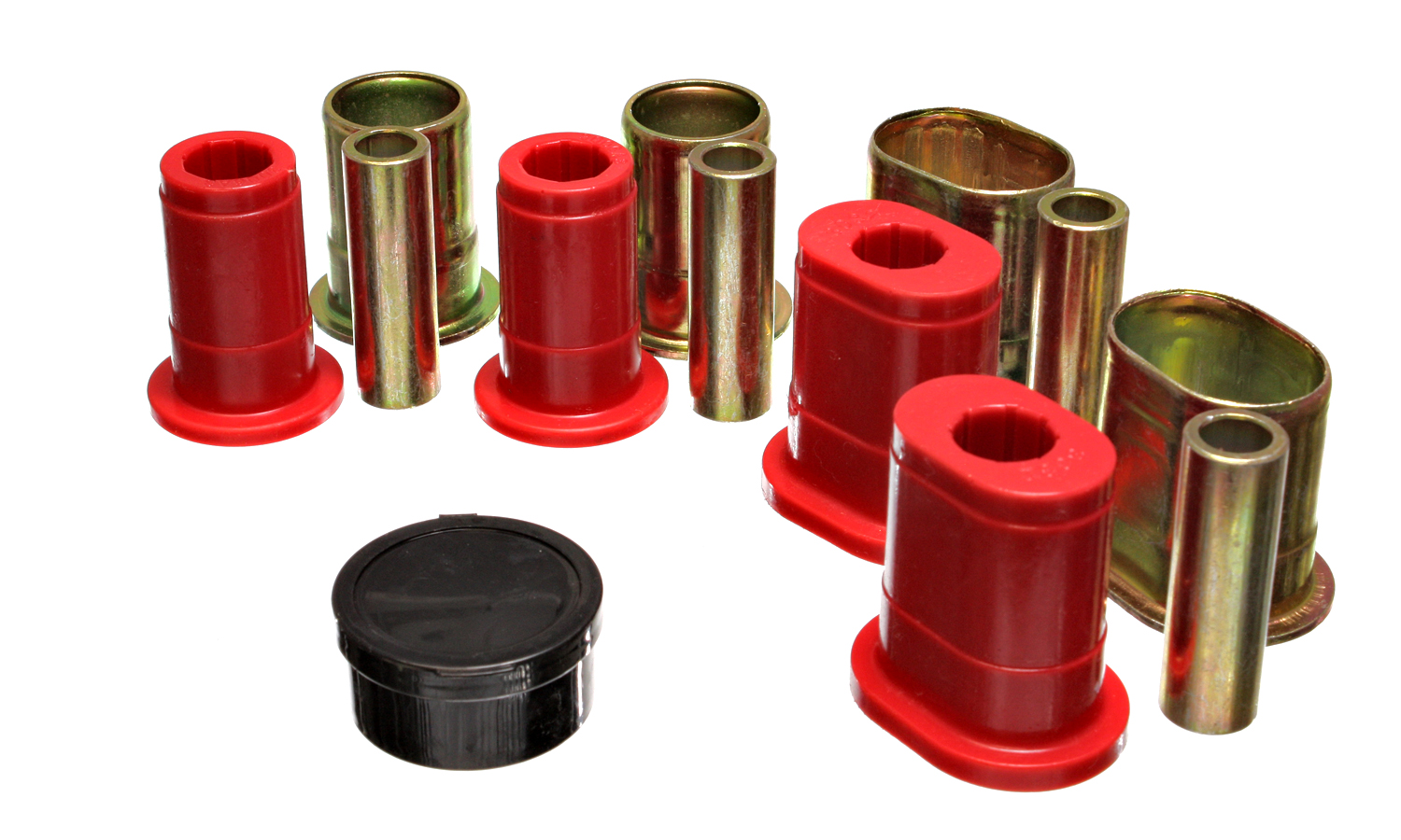 Energy Suspension 3.3168R - Universal Black Control Arm Bushing Set - LOWERS ONLY Energy Suspension 3.3168R - Universal Black Control Arm Bushing Set - LOWERS ONLY