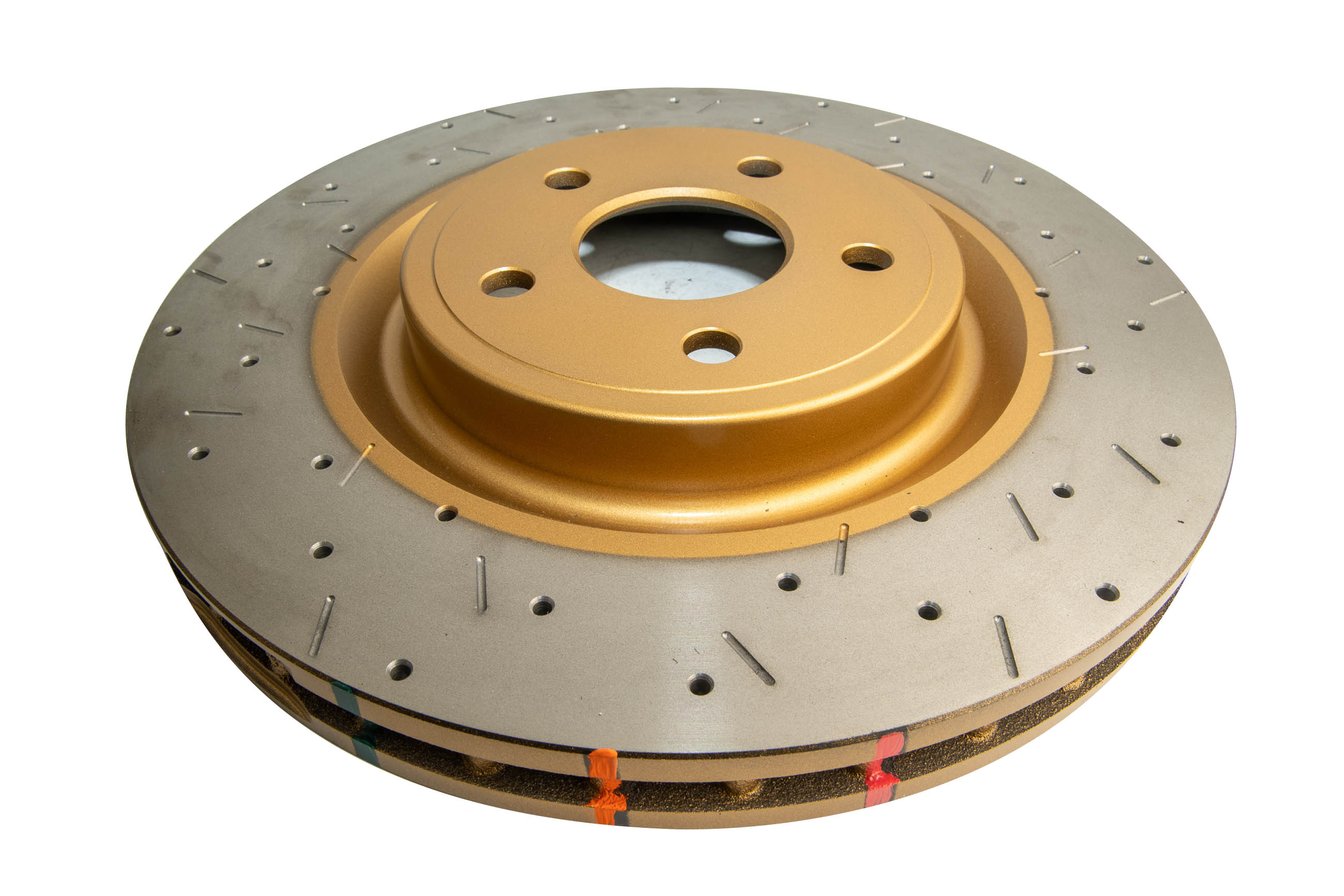 DBA DBA42632XS - 17-20 Dodge Durango (w/380mm Front Rotor) Front 4000 Series Drilled & Slotted Rotor