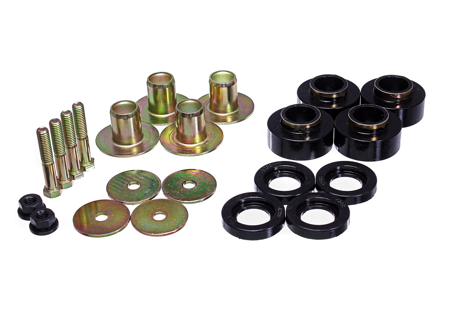 Energy Suspension 3.4171G - 68-72 Chevrolet Chevelle SS Black Body Mount Set