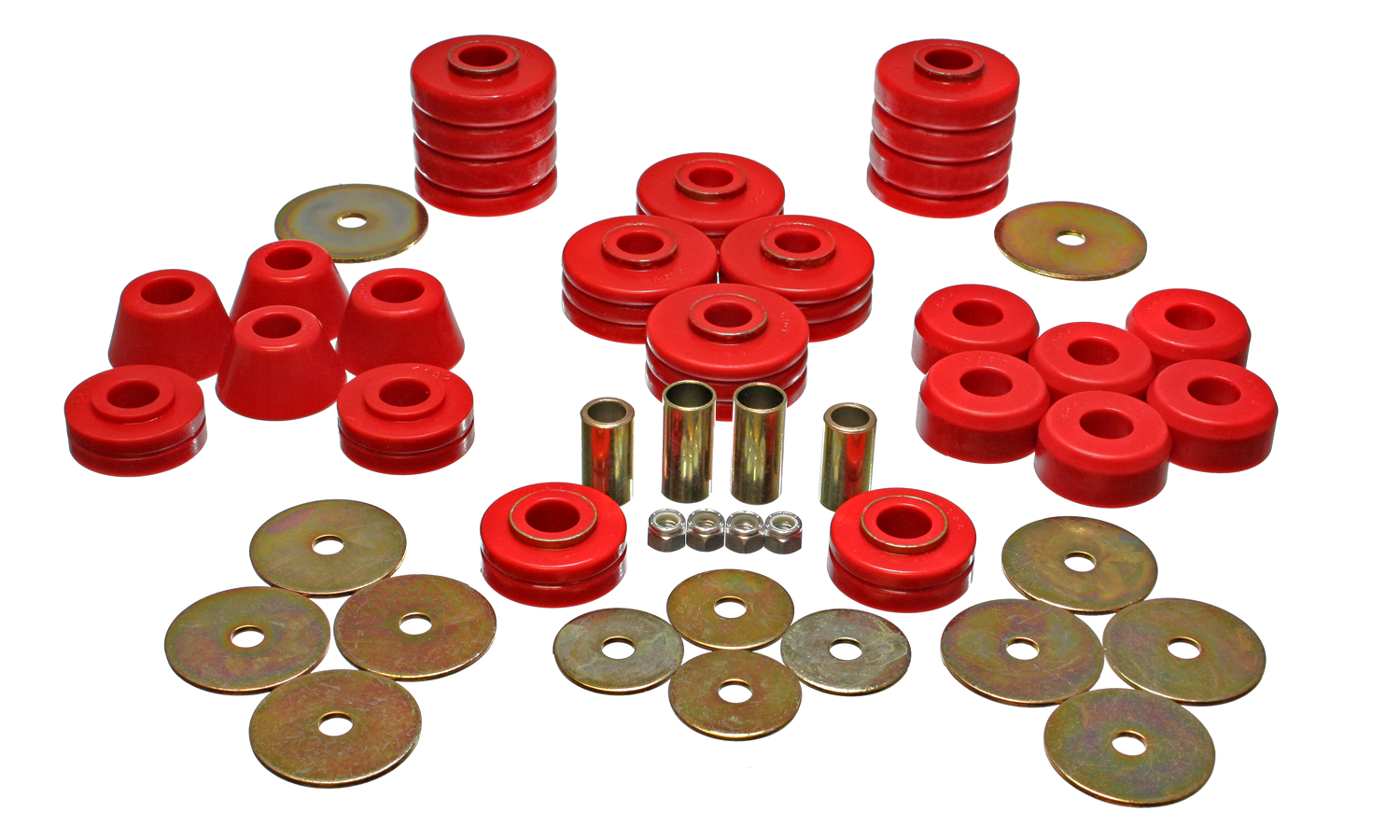 Energy Suspension 3.4105R - 73-95 K5 Blazer Red Body(cab) Mount Set Energy Suspension 3.4105R - 73-95 K5 Blazer Red Body(cab) Mount Set