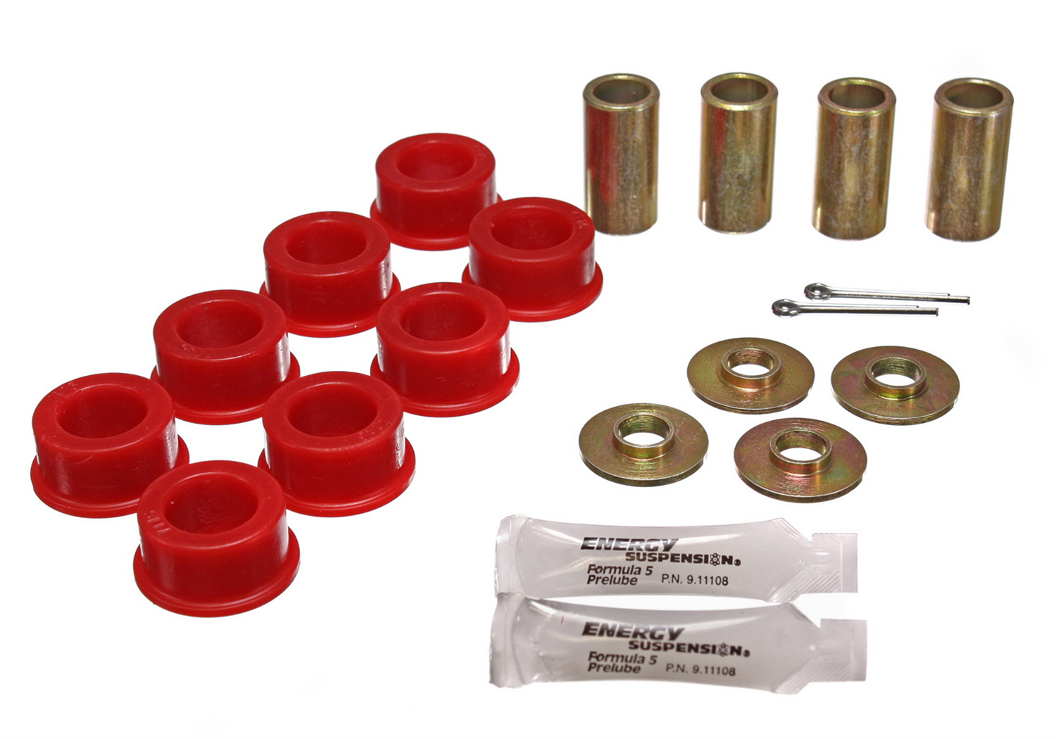 Energy Suspension 3.7102R - Gm Corv Diff Strut Bush - Red