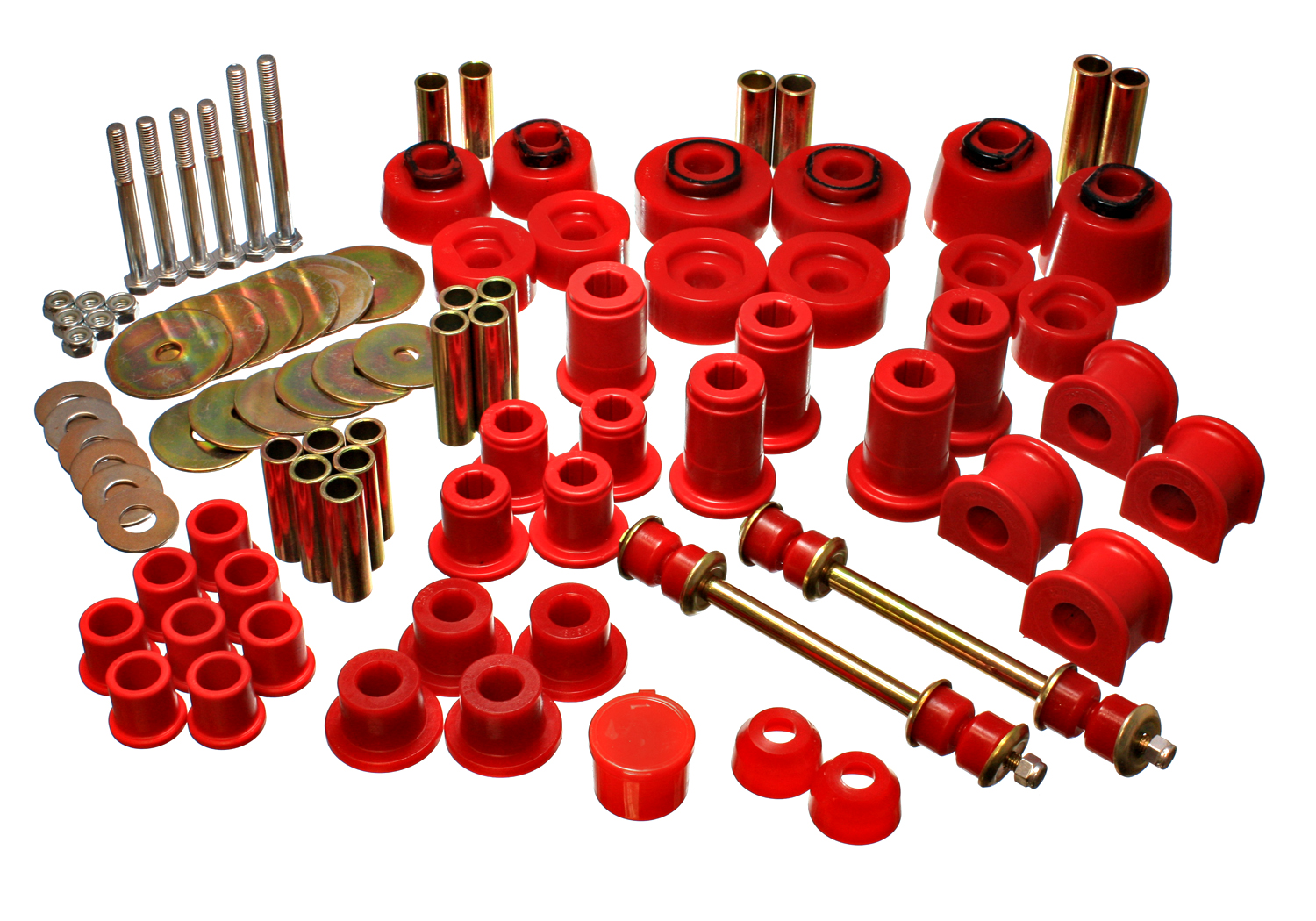 Energy Suspension 4.18126R - Hyper-Flex Master Set - Red Energy Suspension 4.18126R - Hyper-Flex Master Set - Red
