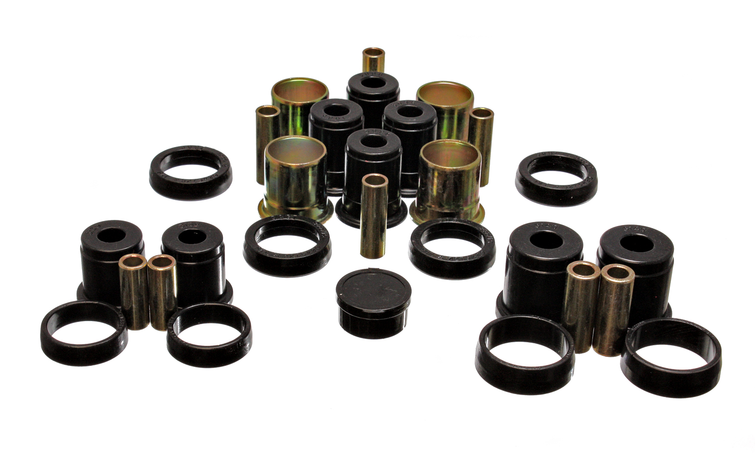 Energy Suspension 4.3120G - 72-79 Ford Fairlane/GranTorino/Torino/Elite Black Rear End Control Arm Bushing Set Energy Suspension 4.3120G - 72-79 Ford Fairlane/GranTorino/Torino/Elite Black Rear End Control Arm Bushing Set