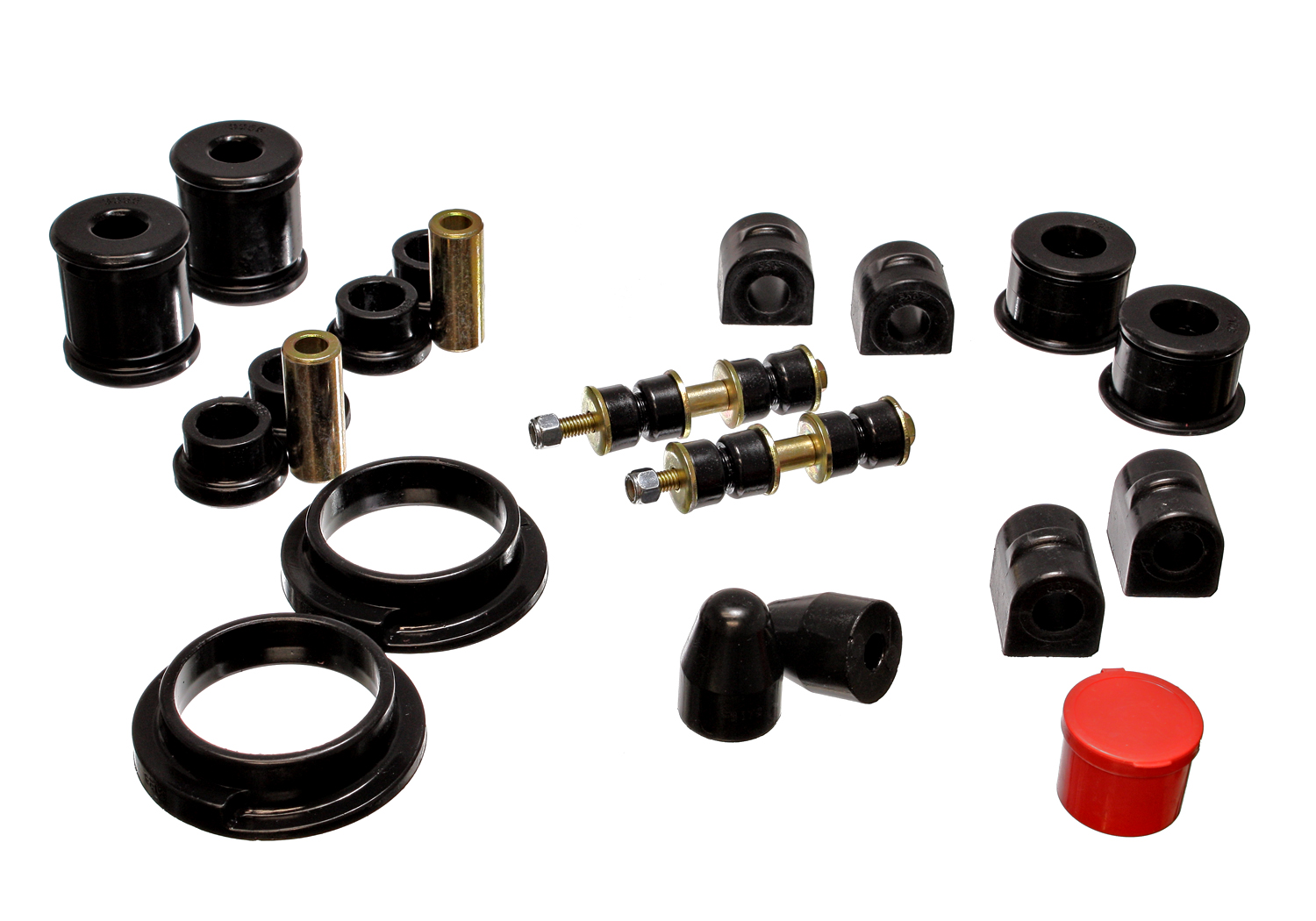 Energy Suspension 4.18119G - 00-04 Ford Focus Black Hyper-flex Master Bushing Set Energy Suspension 4.18119G - 00-04 Ford Focus Black Hyper-flex Master Bushing Set