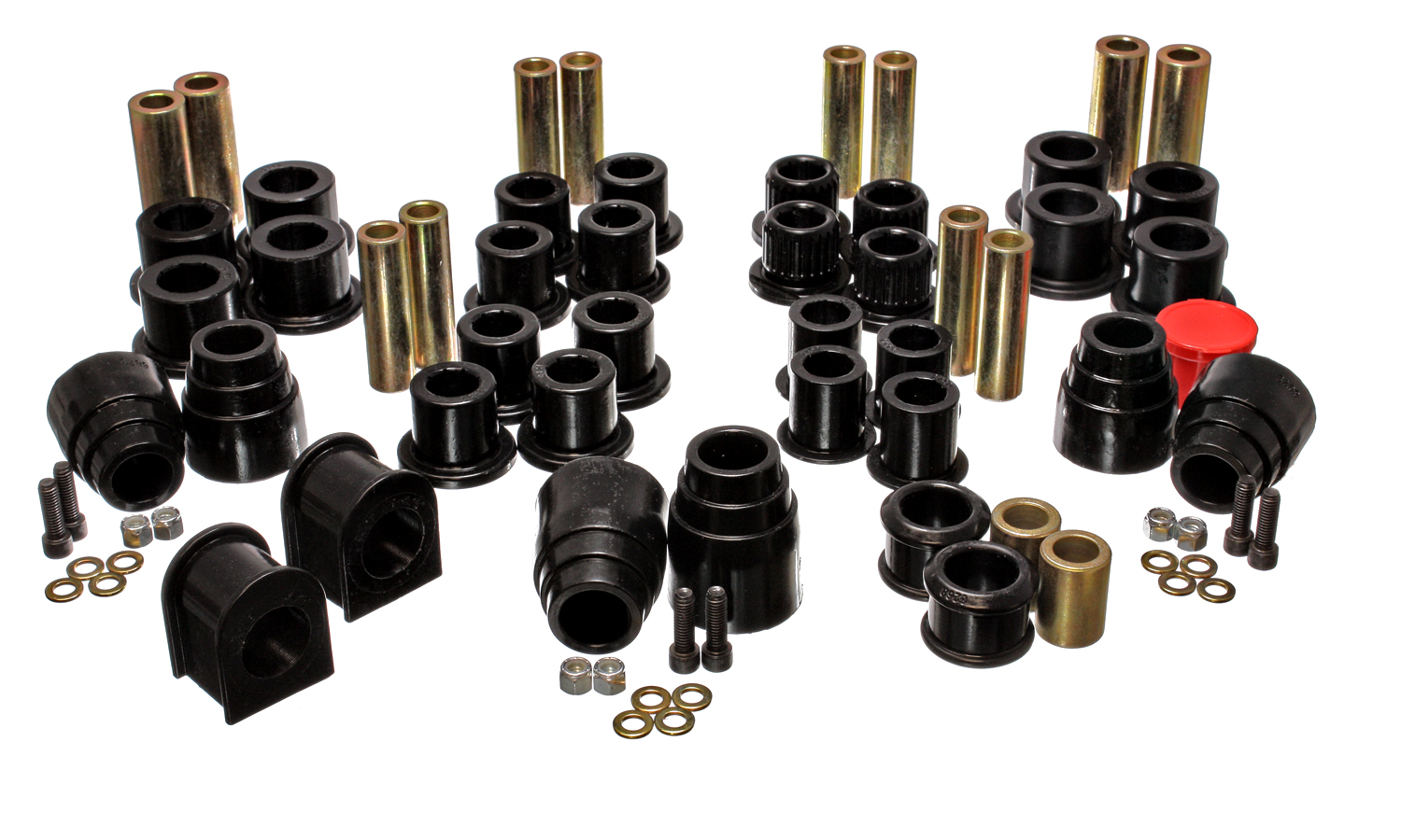 Energy Suspension 4.18120G - 00-04 Ford Excursion 4WD Black Hyper-flex Master Bushing Set Energy Suspension 4.18120G - 00-04 Ford Excursion 4WD Black Hyper-flex Master Bushing Set