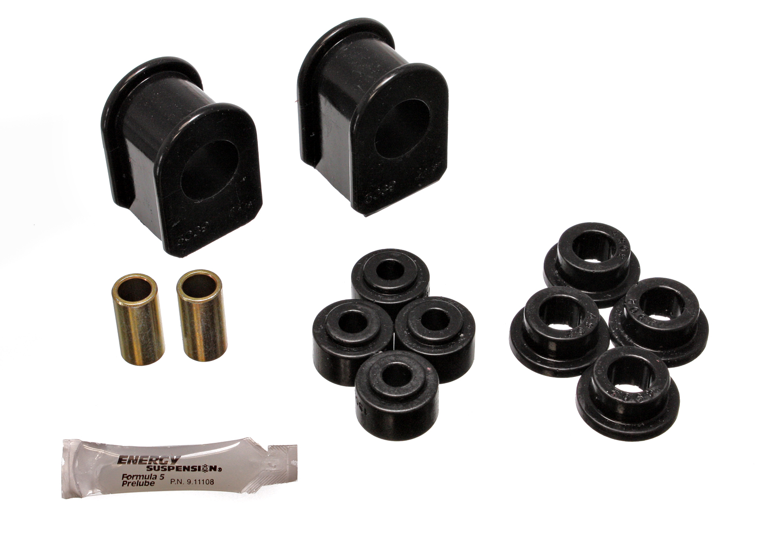 Energy Suspension 4.5104G - Ford Black 1 1/8in Dia 2 1/2in Tall inBin Style Sway Bar Bushing Set