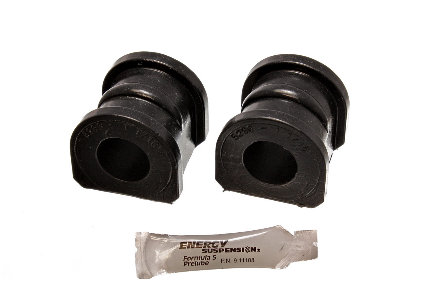Energy Suspension 4.5137G - 89-97 Ford Thunderbird / 89-97 Cougar Black 1-1/16in Front Sway Bar Bushing Set