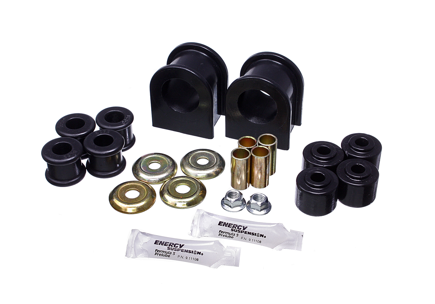 Energy Suspension 40.5024G - 99-11 Ford F53 Motorhome Black 35mm Rear Sway Bar Bushing Set