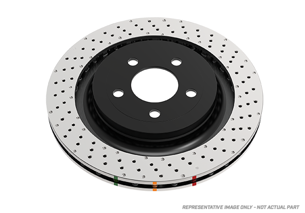 DBA DBA43030XD - 16-17 Mercedes-Benz GLE350 AMG Front 4000 Series Cross Drilled Rotor