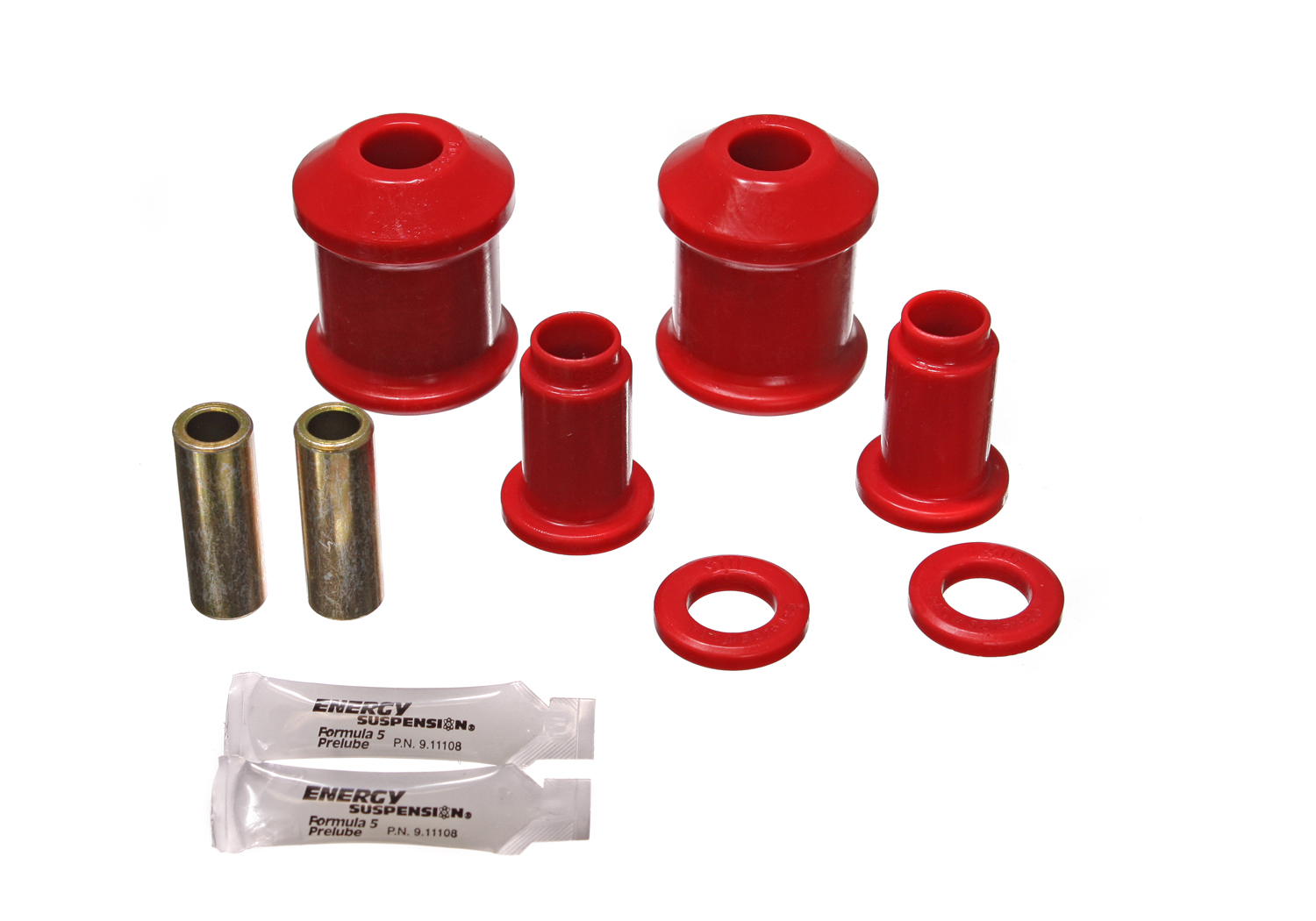 Energy Suspension 5.3108R - 90-94 Mitsubishi Eclipse FWD/AWD Red Front Control Arm Bushing Set