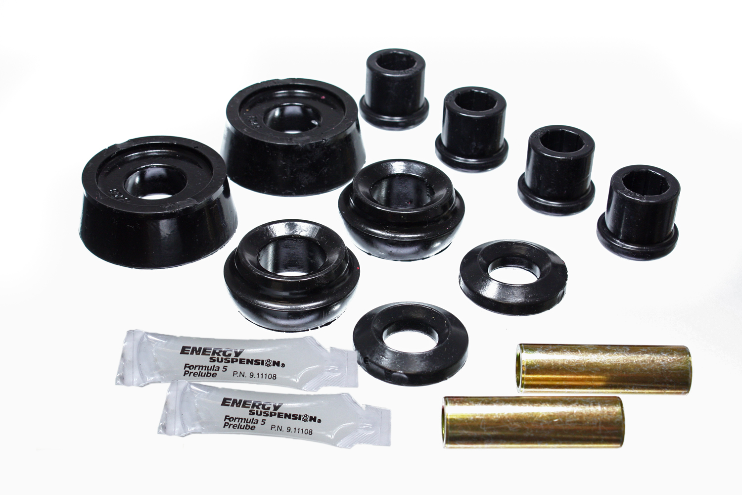 Energy Suspension 5.3129G - 01-05 PT Cruiser / 03-04 Dodge Neon Black Front Lower & Upper Control Arm Bushing