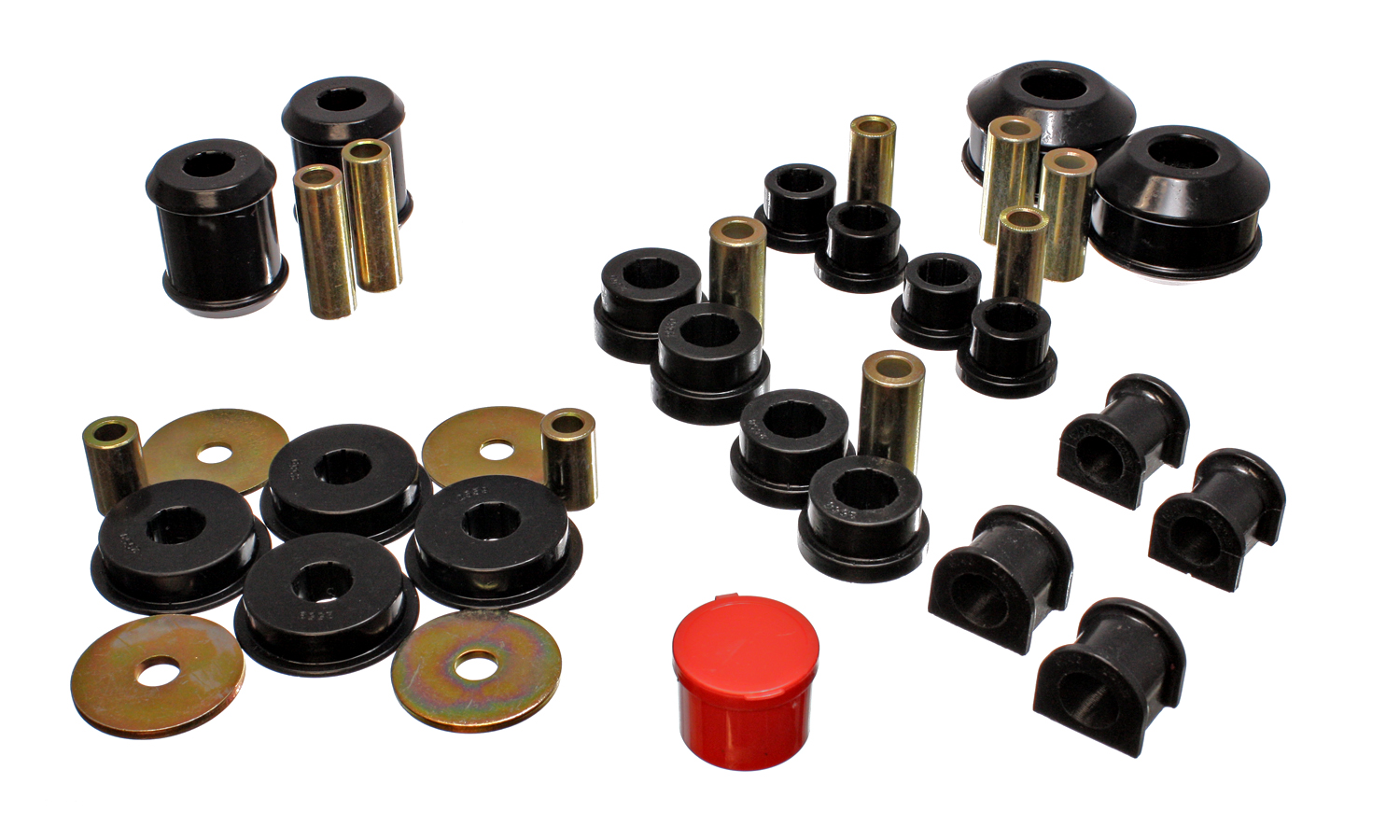 Energy Suspension 5.18115G - 03-05 Mitsubishi Lancer EVO 8 Black Hyper-flex Master Bushing Set Energy Suspension 5.18115G - 03-05 Mitsubishi Lancer EVO 8 Black Hyper-flex Master Bushing Set