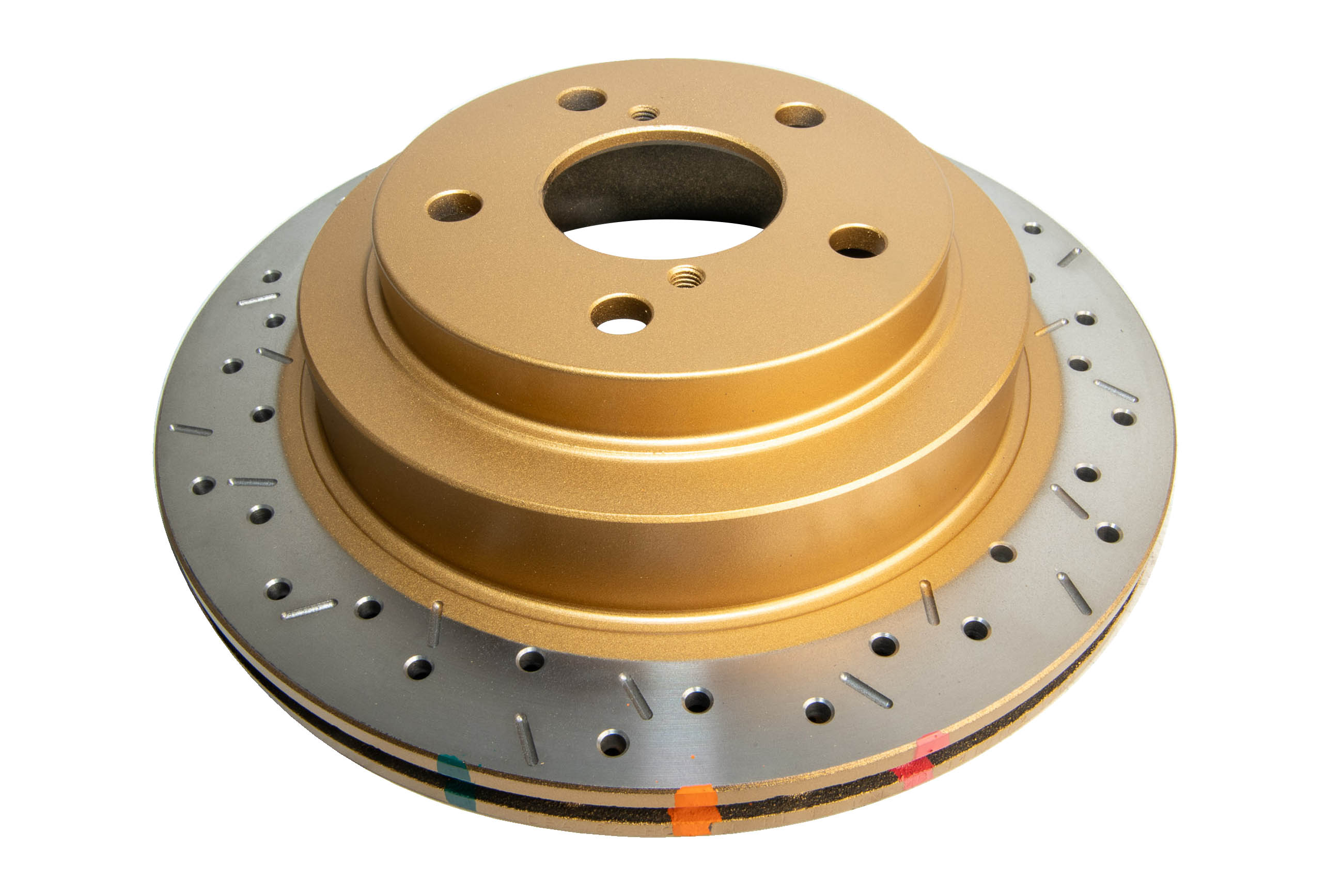 DBA DBA4649XS - 98-00 Subaru WRX Front Drilled & Slotted 4000 Series Rotor
