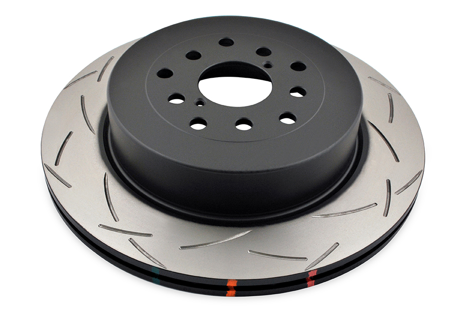 DBA DBA4655S-10 - 01-07 Subaru WRX/STI 10 Stud Hole Rear Slotted 4000 Series Rotor