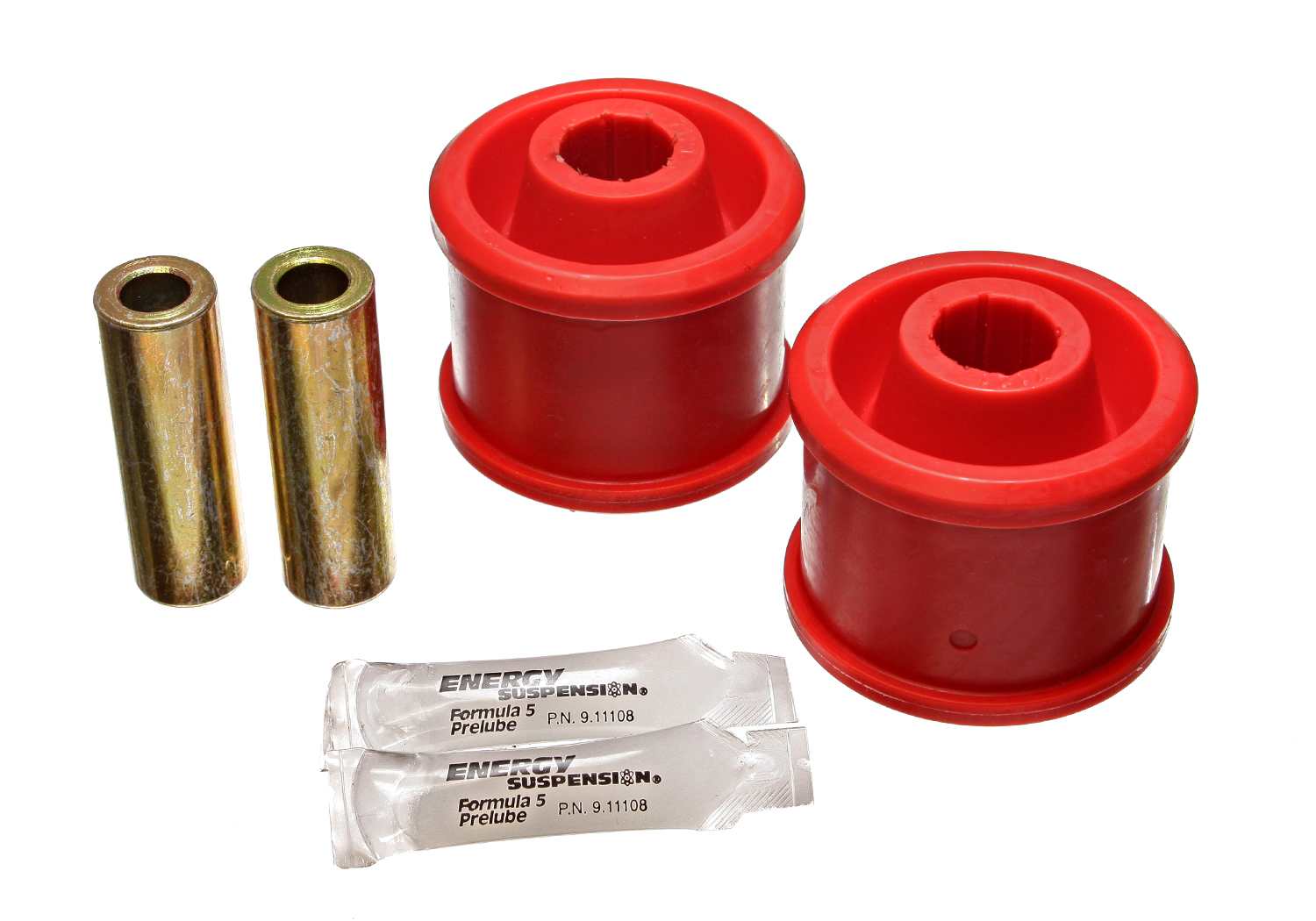Energy Suspension 5.7115R - 06-07 Mitsubishi Eclipse FWD Red Rear Trailing Arm Bushing Set