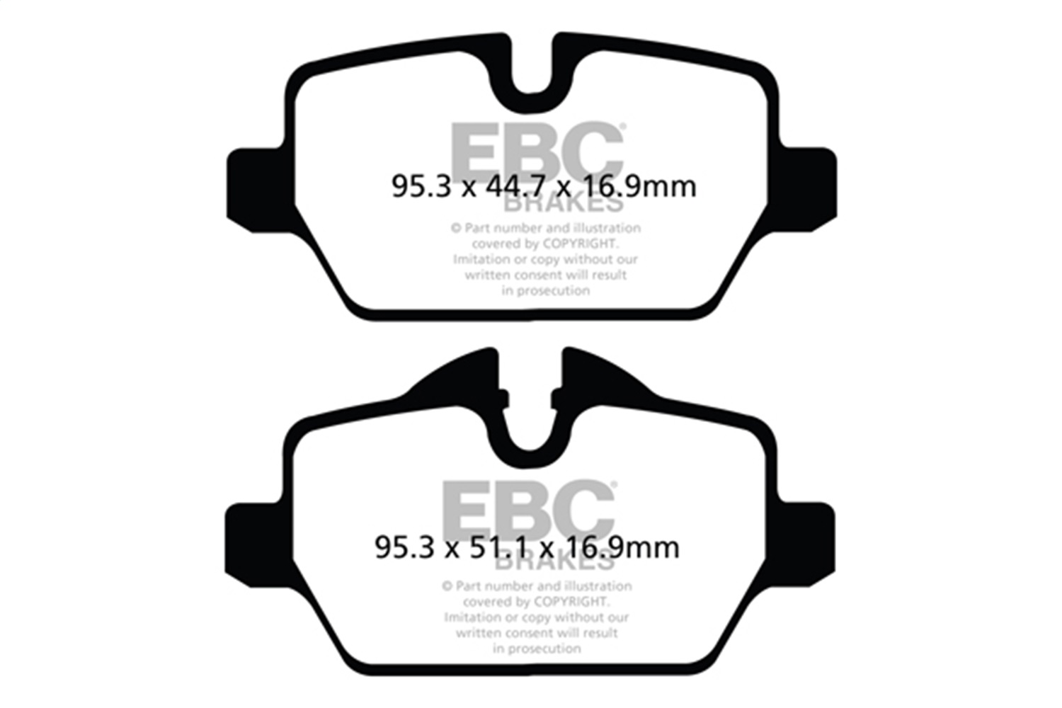 EBC S11KR1404 - S11 Brake Pad and Rotor Kit EBC S11KR1404 - S11 Brake Pad and Rotor Kit