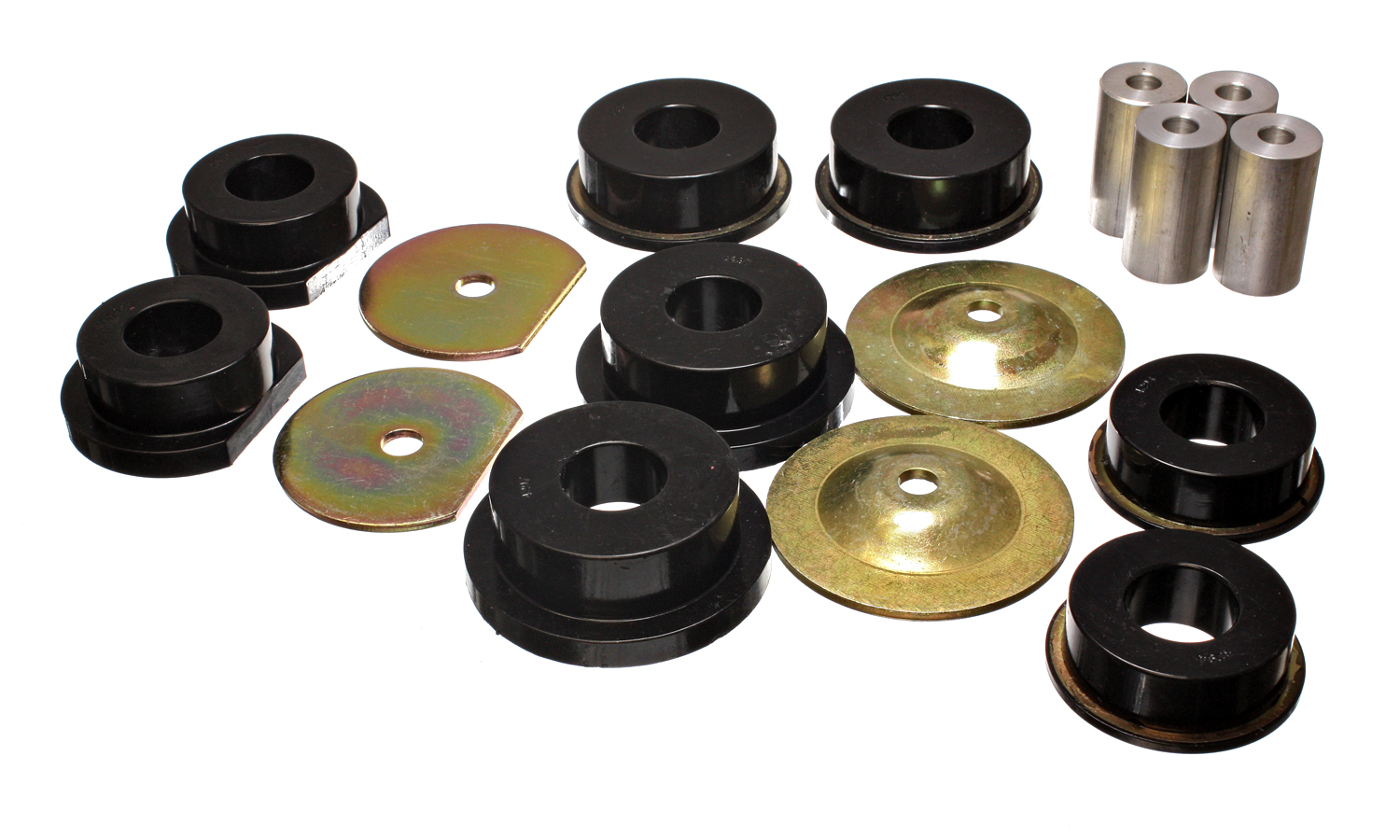 Energy Suspension 5.4114G - Dodge 08-10 Challenger/ 07-10 Charger/05-08 Magnum RWD Black Rr Subframe Bushings