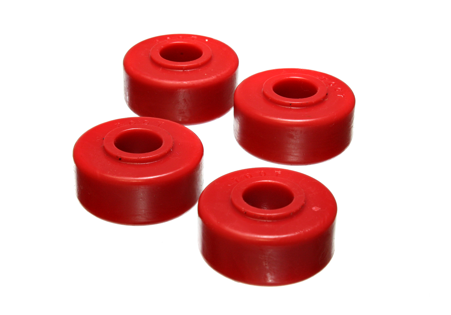 Energy Suspension 5.7102R - 79-93 Dodge D-50 2WD / 87-96 Mitsubishi 2WD PU Red Front Strut Rod Bushing Set Energy Suspension 5.7102R - 79-93 Dodge D-50 2WD / 87-96 Mitsubishi 2WD PU Red Front Strut Rod Bushing Set
