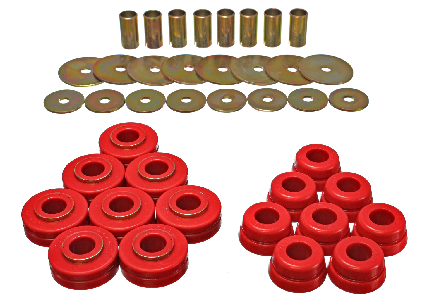 Energy Suspension 6.4101R - Nissan/Datsun Red Body Mount Set Energy Suspension 6.4101R - Nissan/Datsun Red Body Mount Set