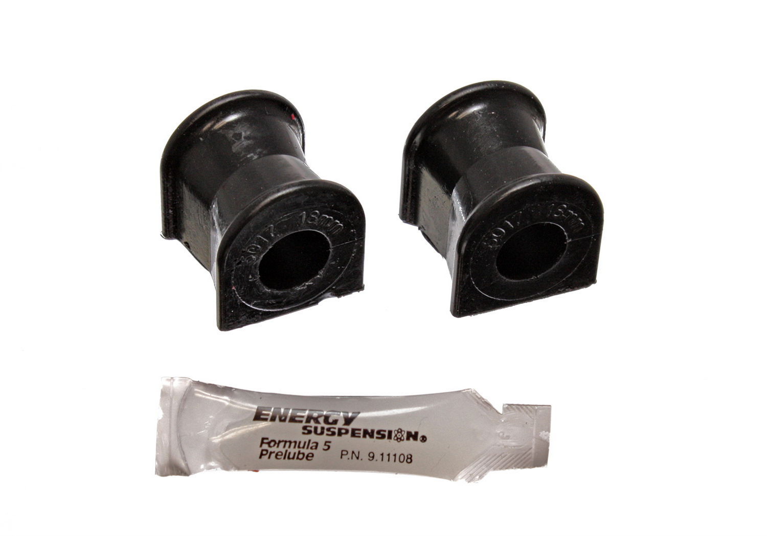 Energy Suspension 7.5112G - 70-78 Nissan 240Z/260Z/280Z Black 16mm Front Sway Bar Frame Bushings