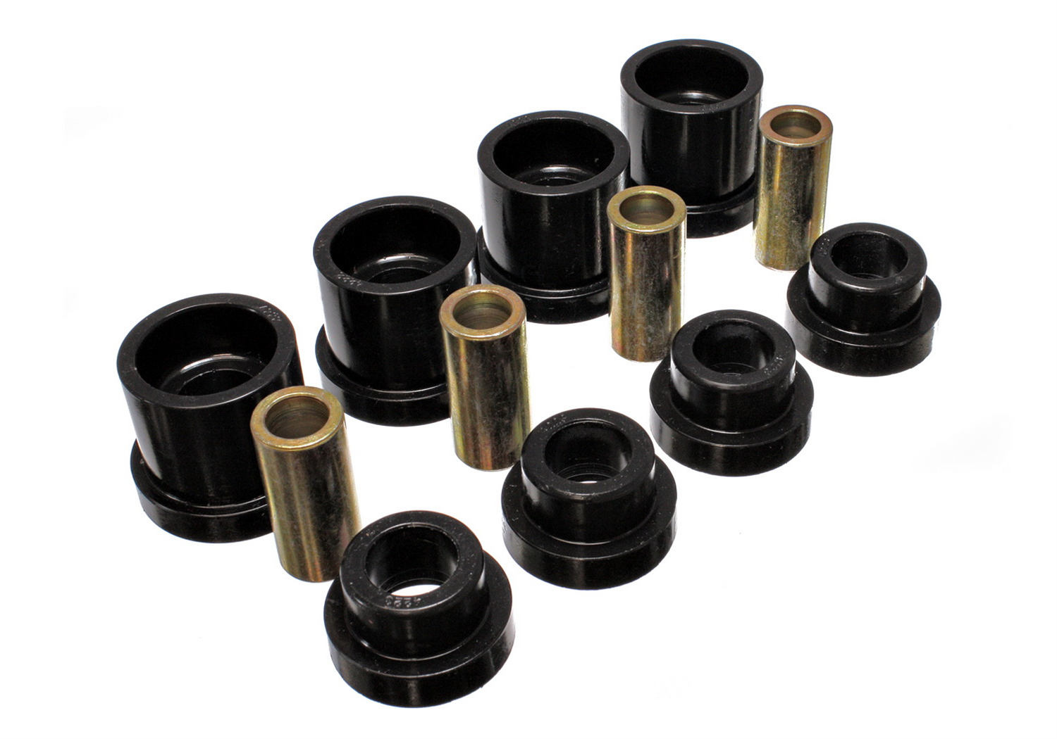 Energy Suspension 7.1117G - 95-98 Nissan 240SX (S14) Black Rear Subframe Insert Set (Must reuse all metal part Energy Suspension 7.1117G - 95-98 Nissan 240SX (S14) Black Rear Subframe Insert Set (Must reuse all metal part