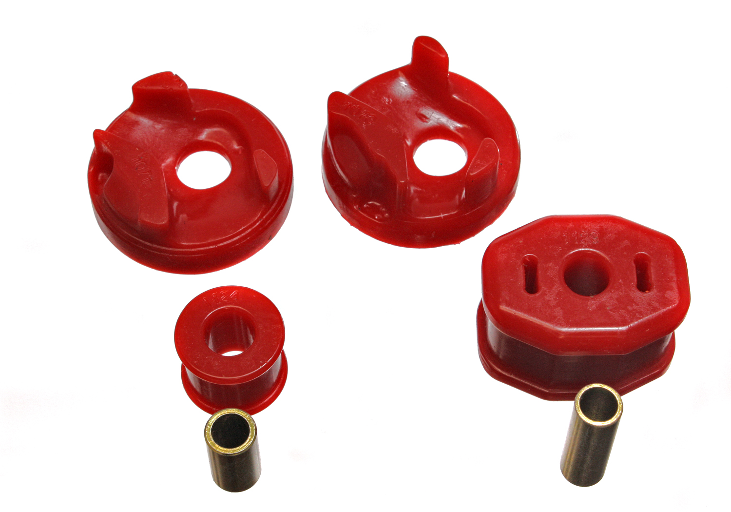Energy Suspension 7.1105R - 91-94 Nissan Sentra/NX1600/2000 Red Motor Mount Inserts (2 Torque Mount Positions