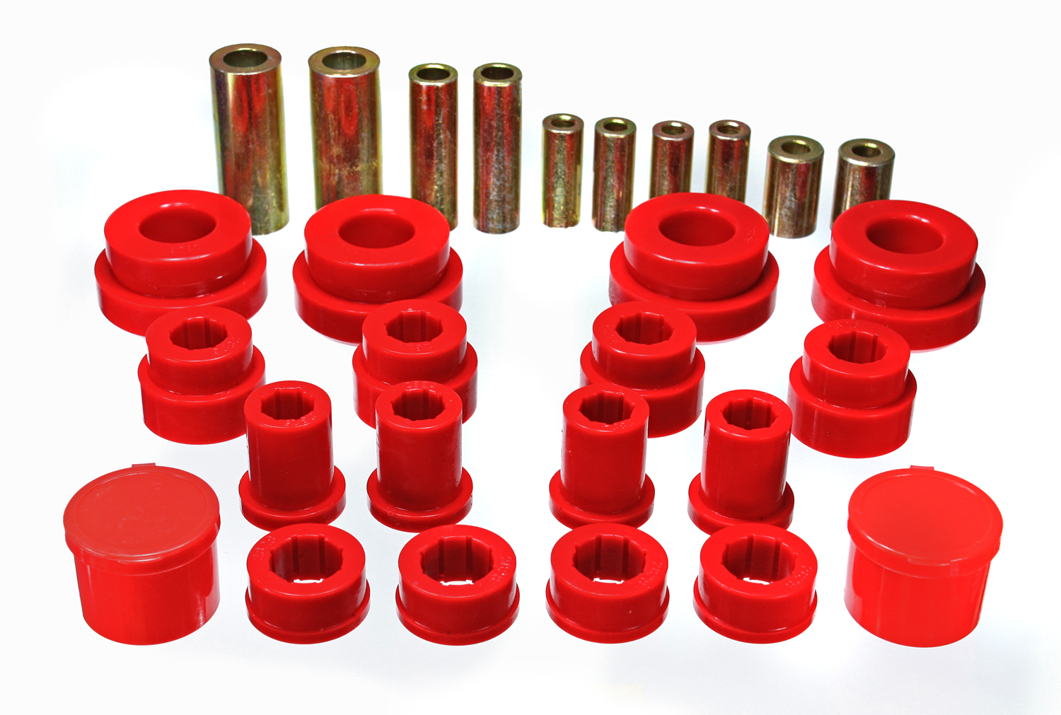 Energy Suspension 7.3121R - 02-09 350Z / 03-07 Infiniti G35 Red Front Control Arm Bushing Set