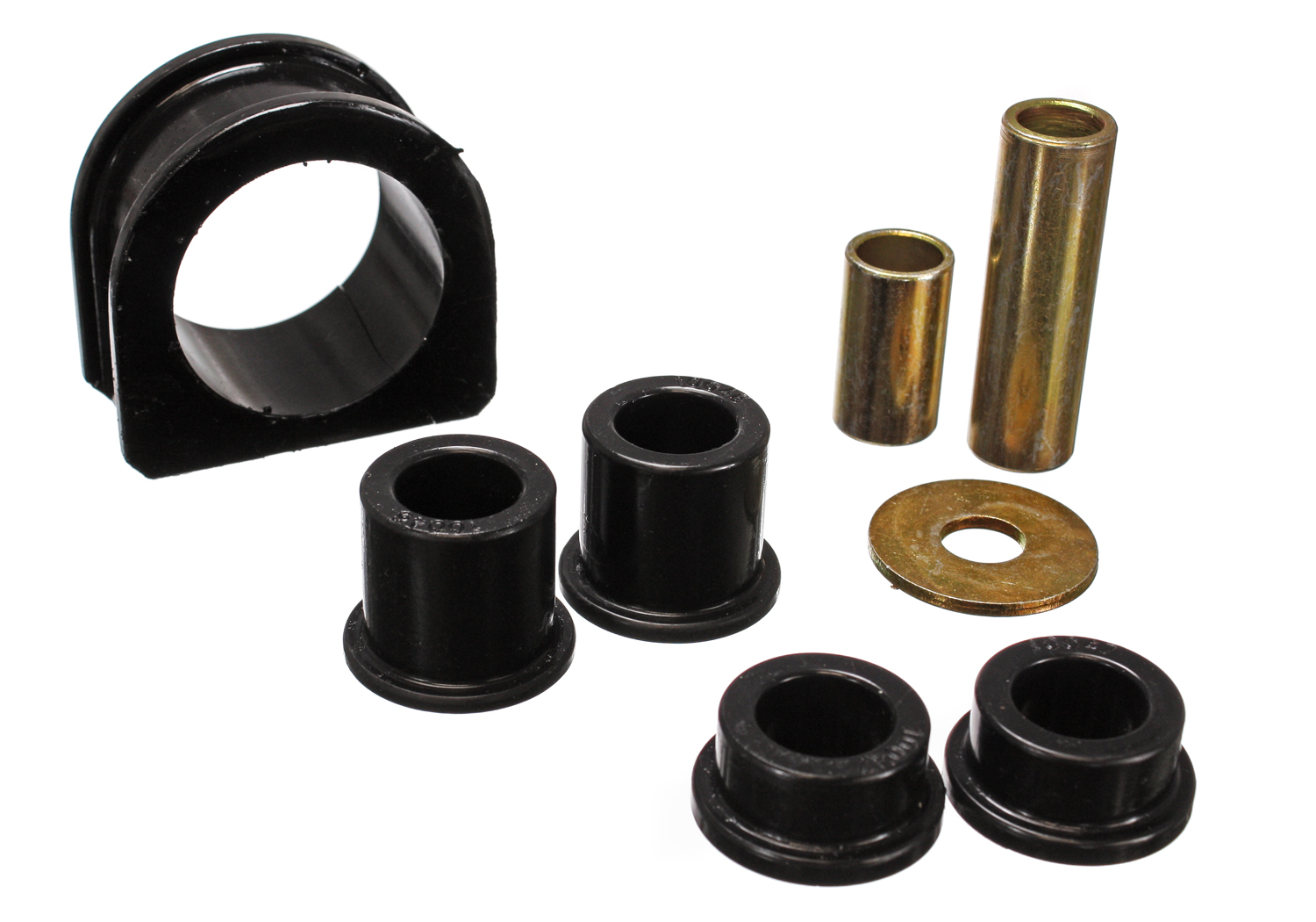 Energy Suspension 8.10104G - Steering Rack Bushing Set - Black