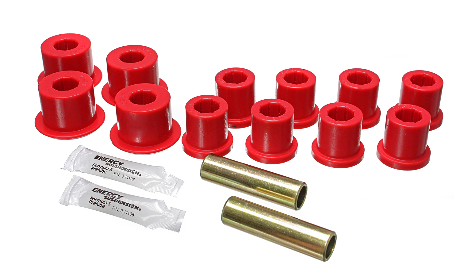 Energy Suspension 8.2103R - Toy 4 X Sprg Bush O.E.M. - Red