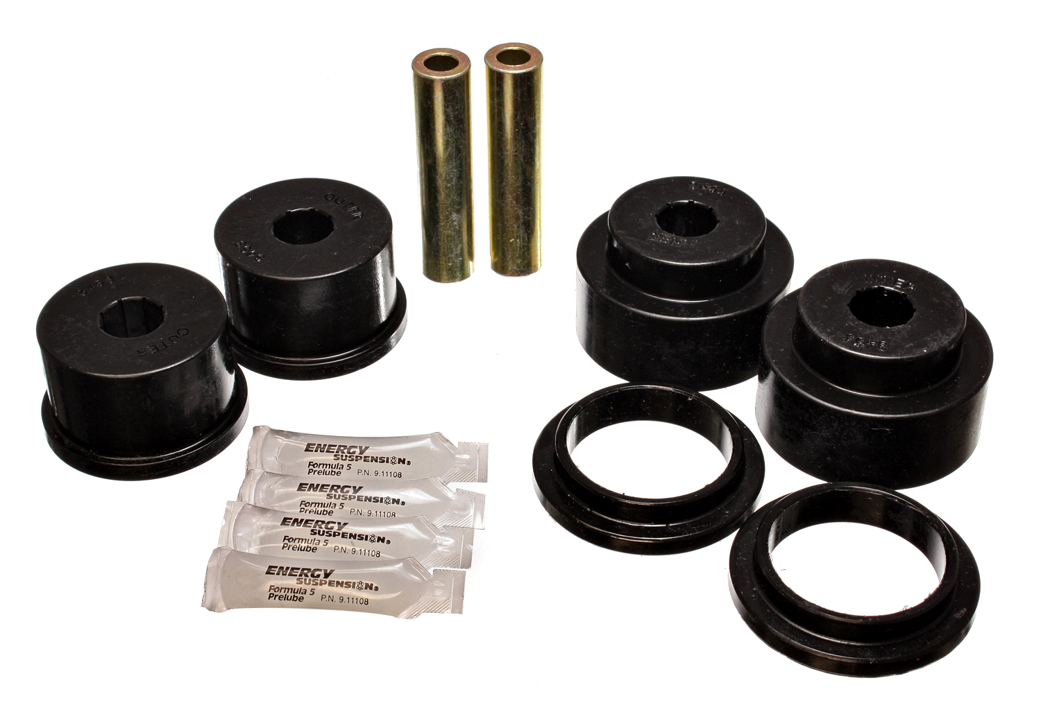 Energy Suspension 8.3121G - 03-06 Toyota Corolla/Matrix Black Rear Axle Beam Bushings Energy Suspension 8.3121G - 03-06 Toyota Corolla/Matrix Black Rear Axle Beam Bushings